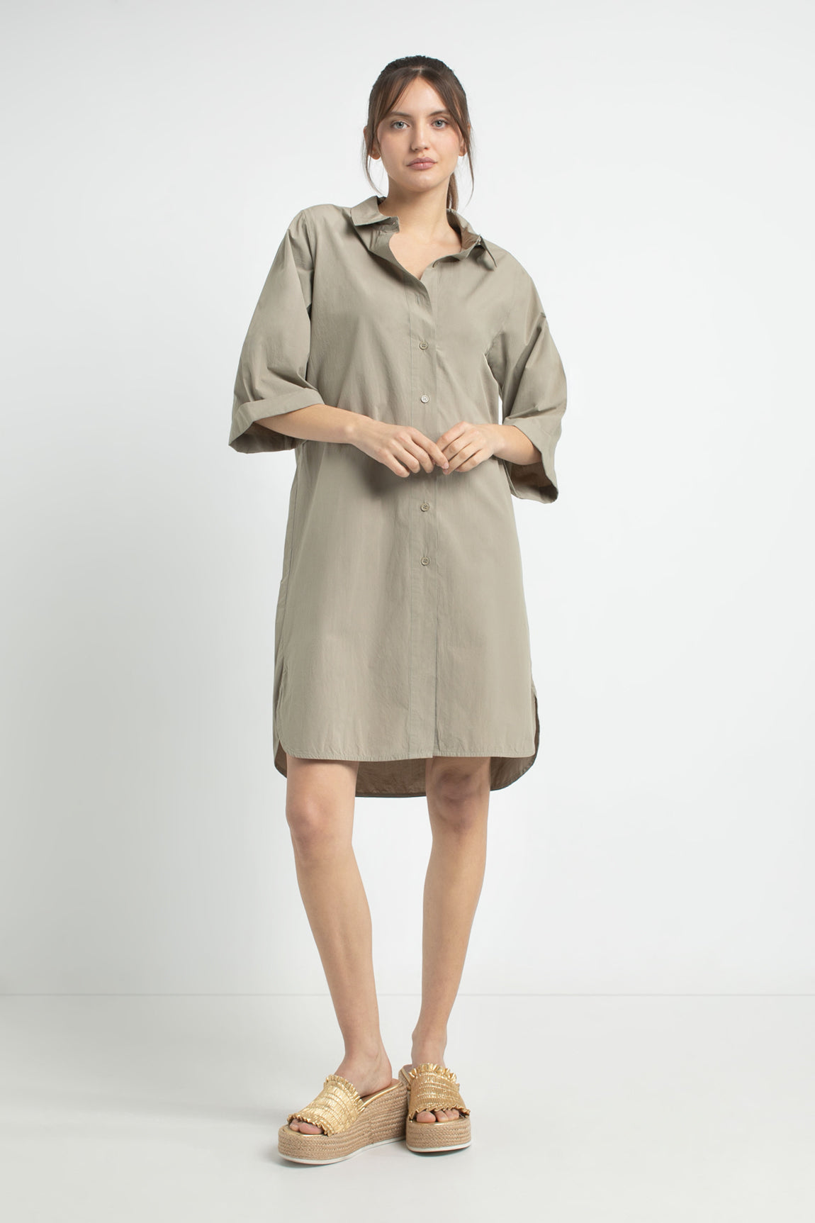 Jasmine dress | Light Olive