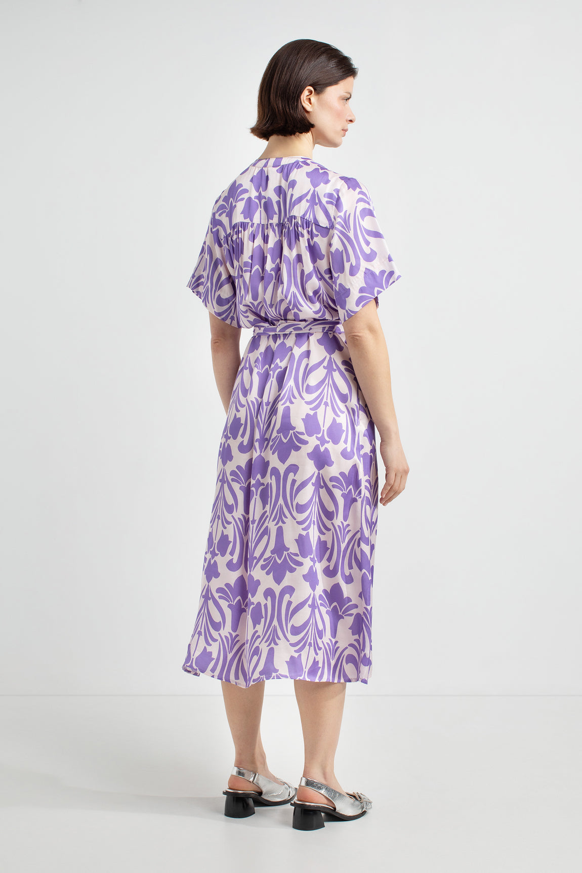 Joelle dress | Purple print