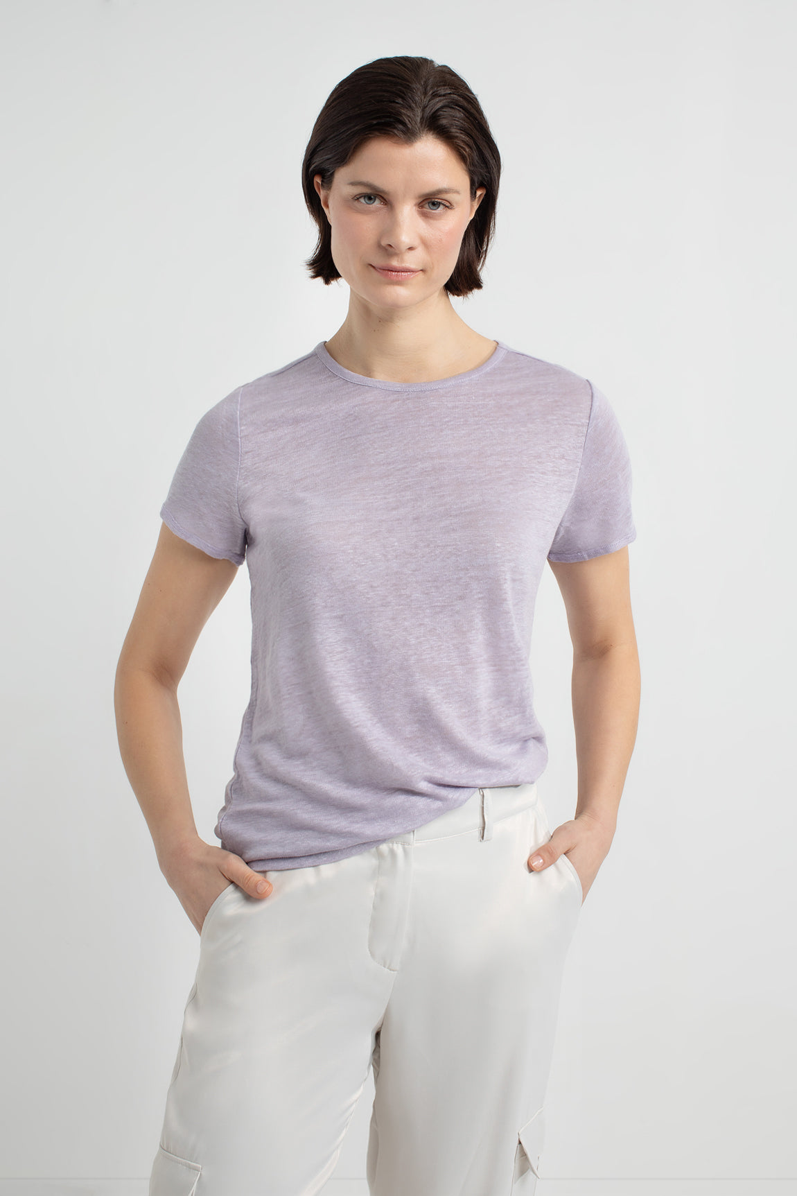 Joan T-shirt | Light Lilac