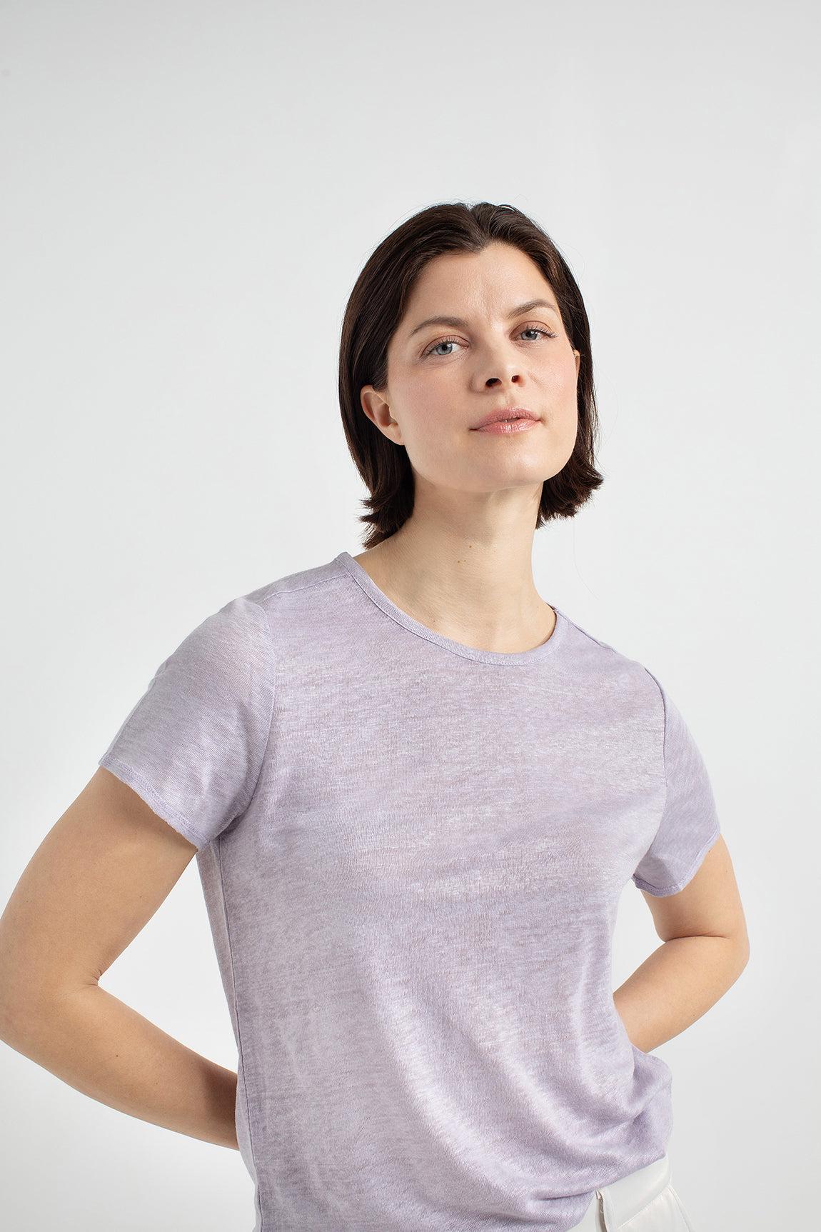 Joan T-shirt | Light Lilac