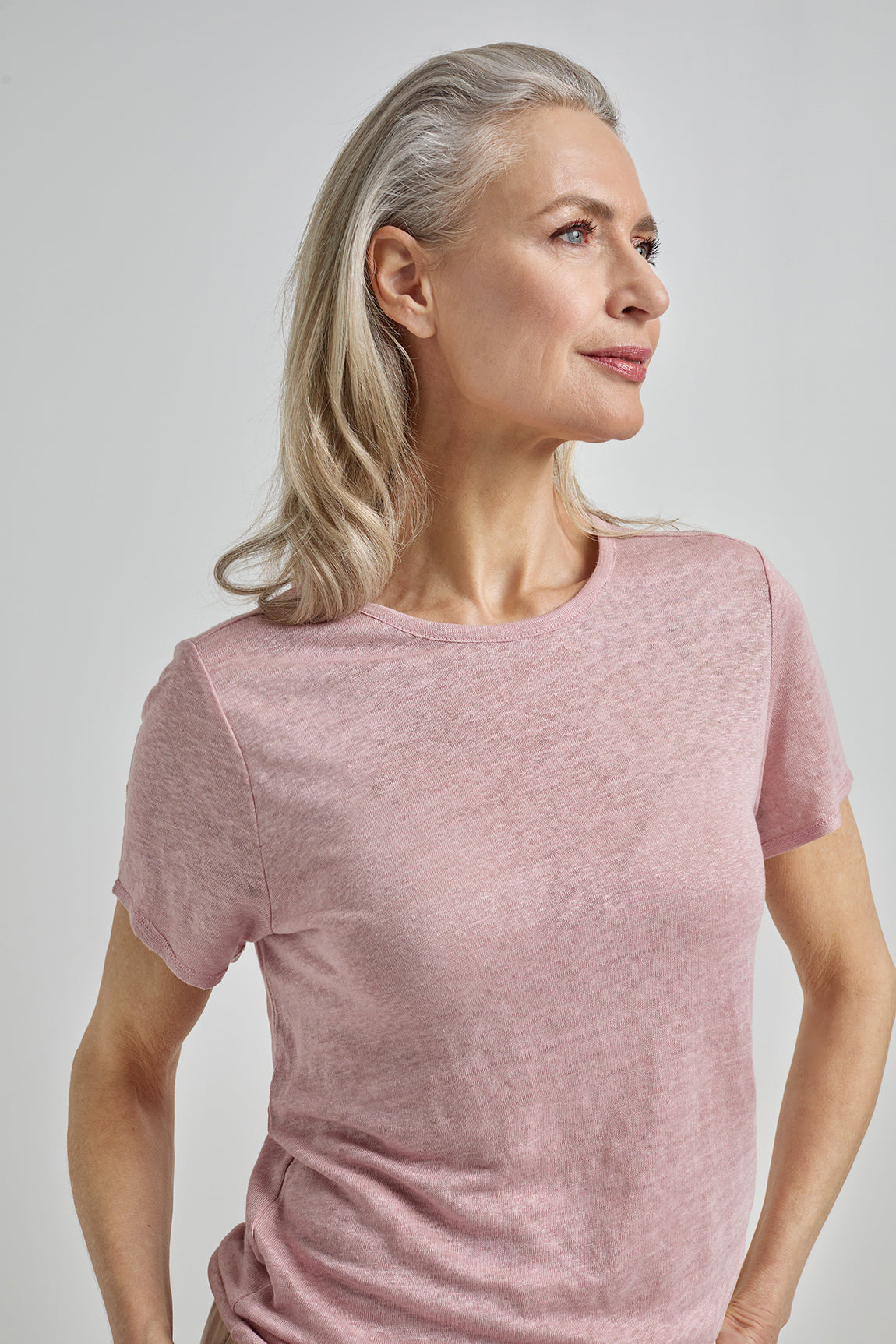 Joan T-shirt | Mauve