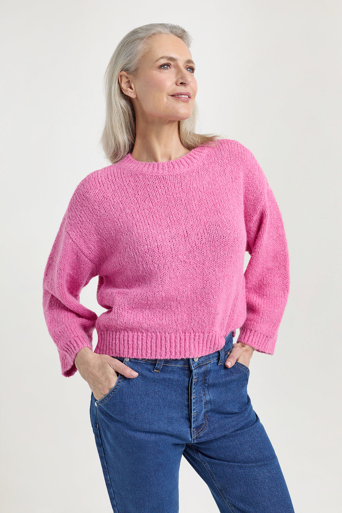 Jesse sweater | Fuchsia