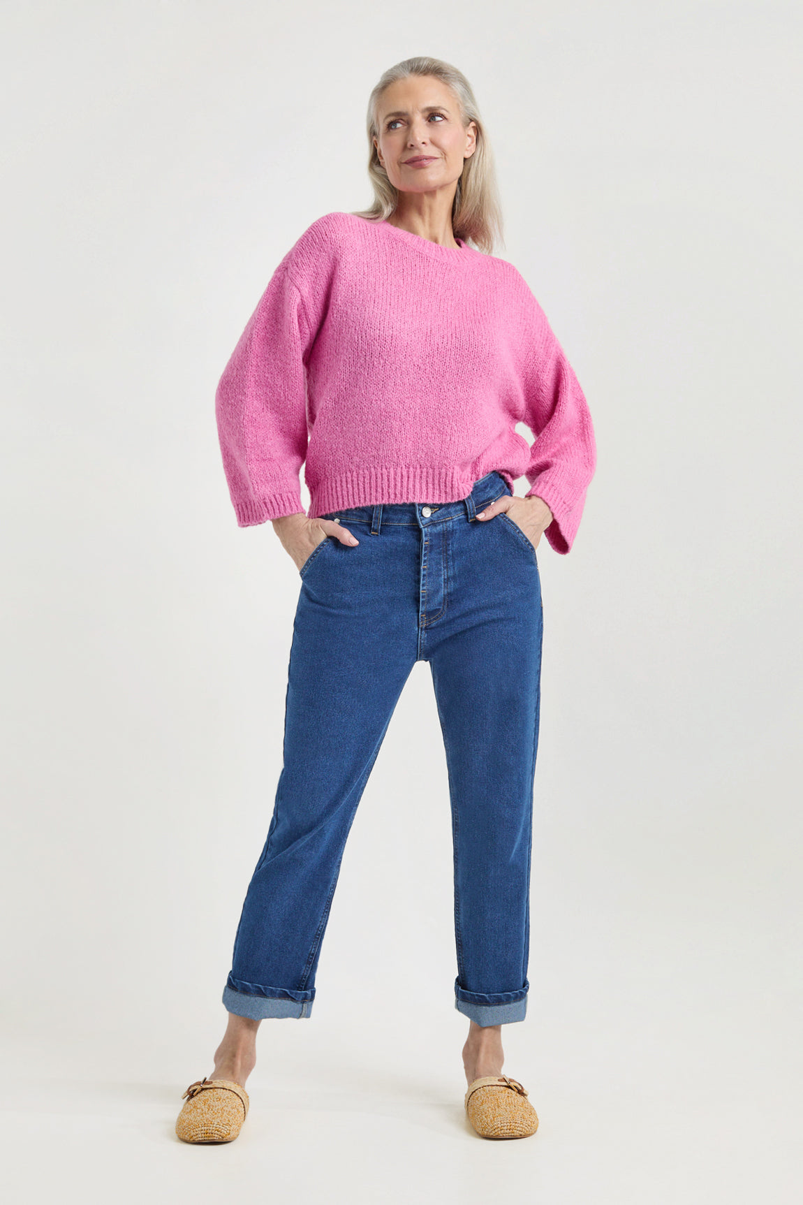 Jesse sweater | Fuchsia