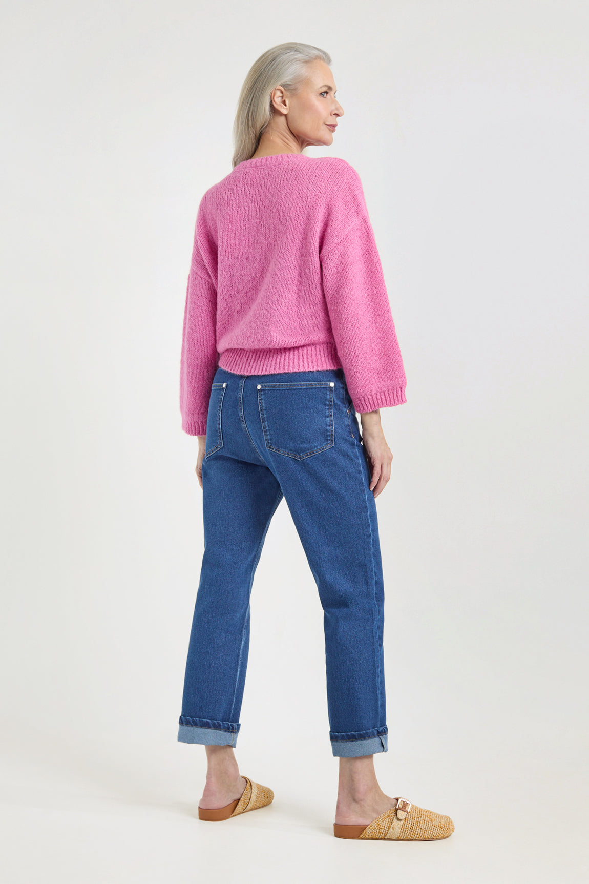 Jesse sweater | Fuchsia