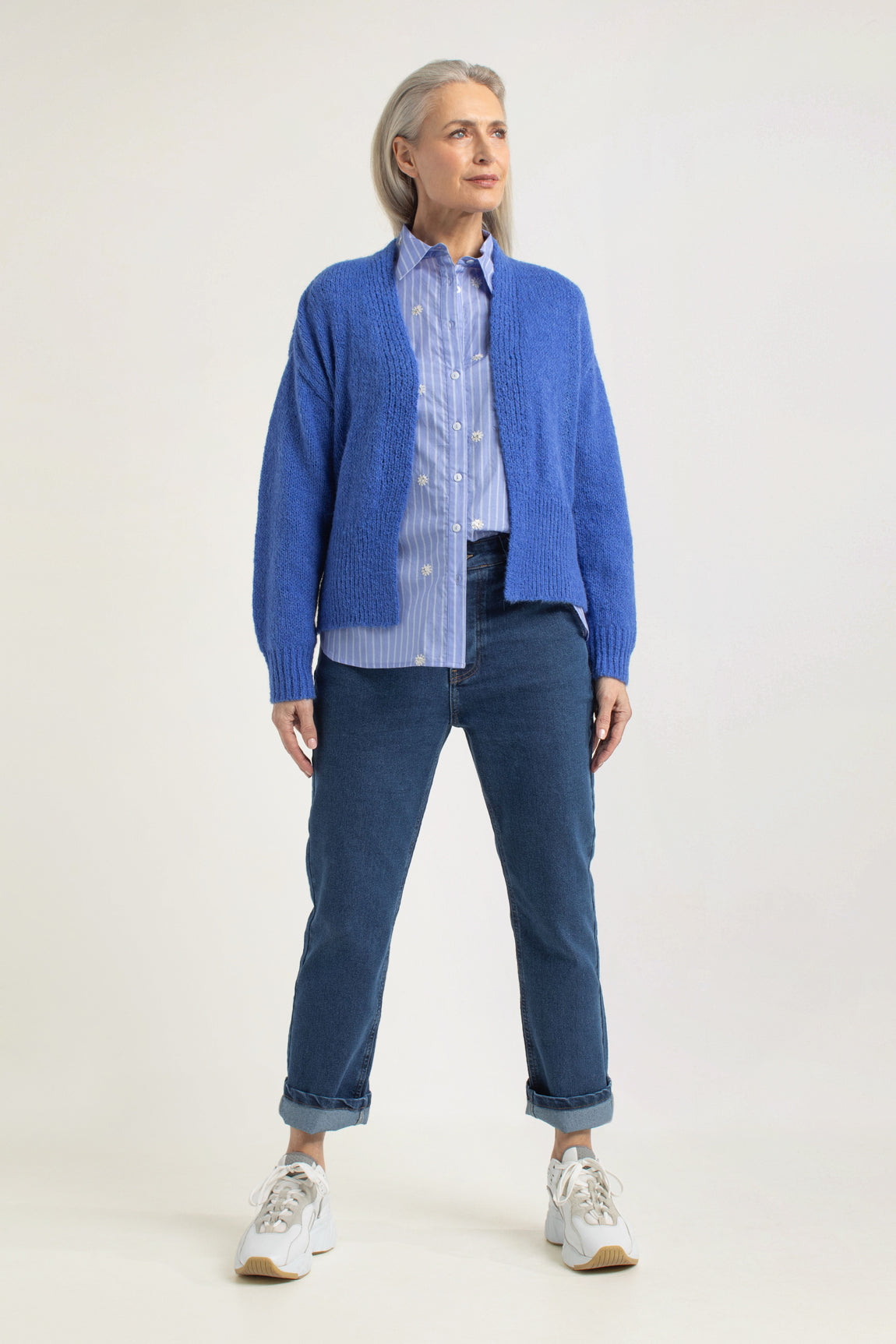 Julian cardigan | Royal Blue