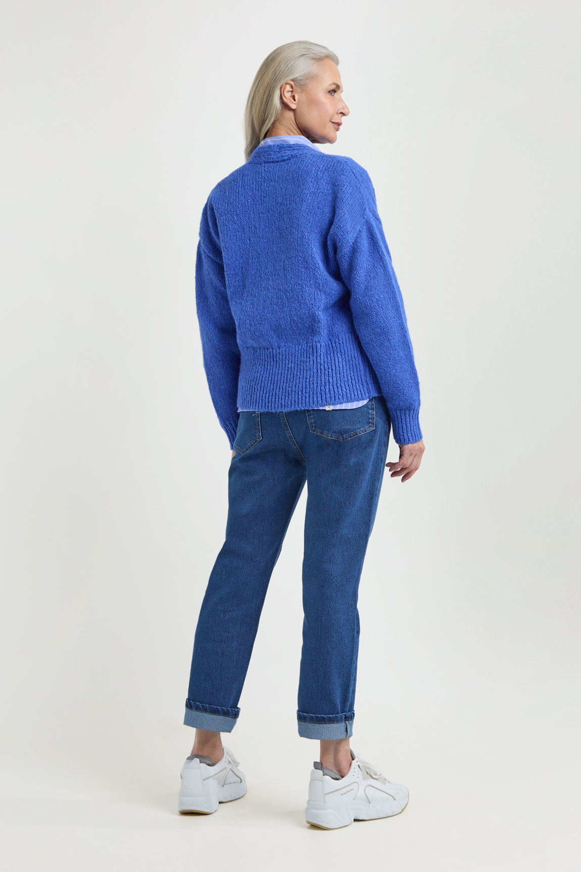 Julian cardigan | Royal Blue