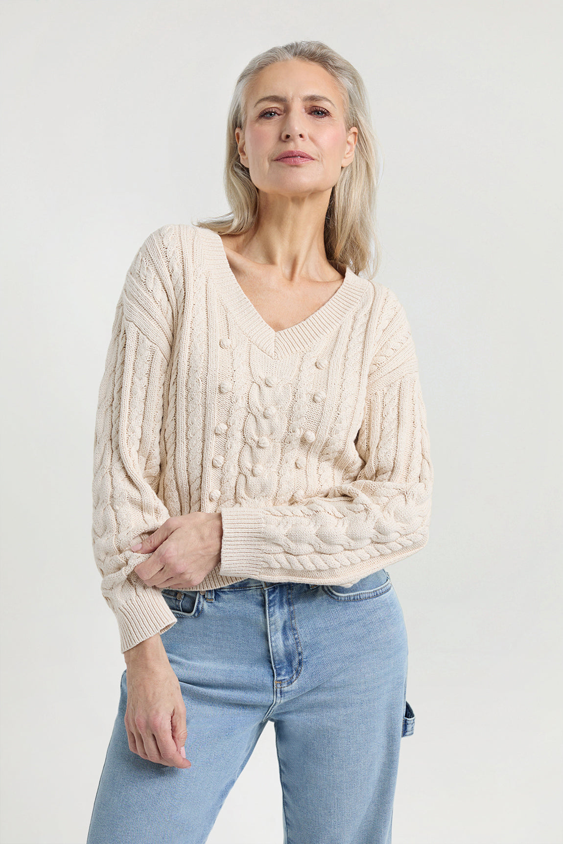 Jasper sweater | Sand