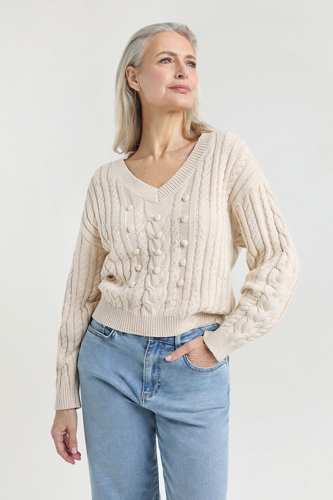 Jasper sweater | Sand