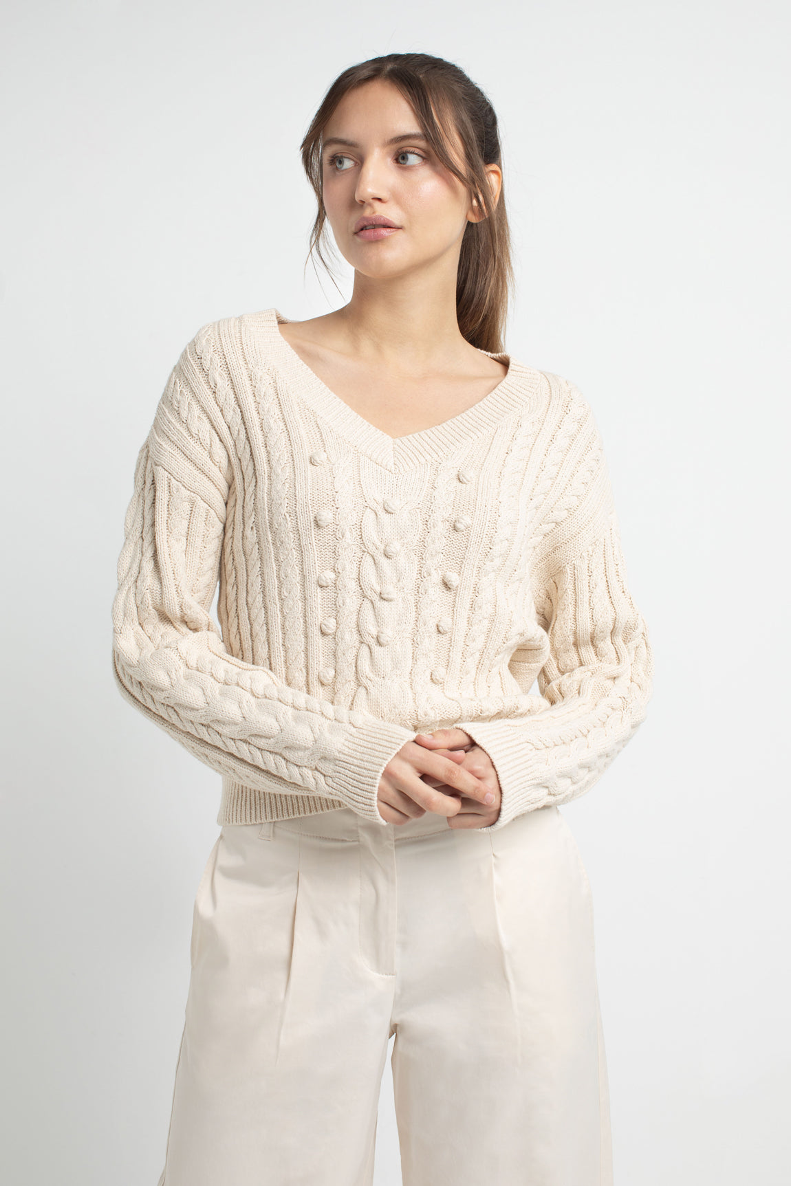 Jasper sweater | Sand