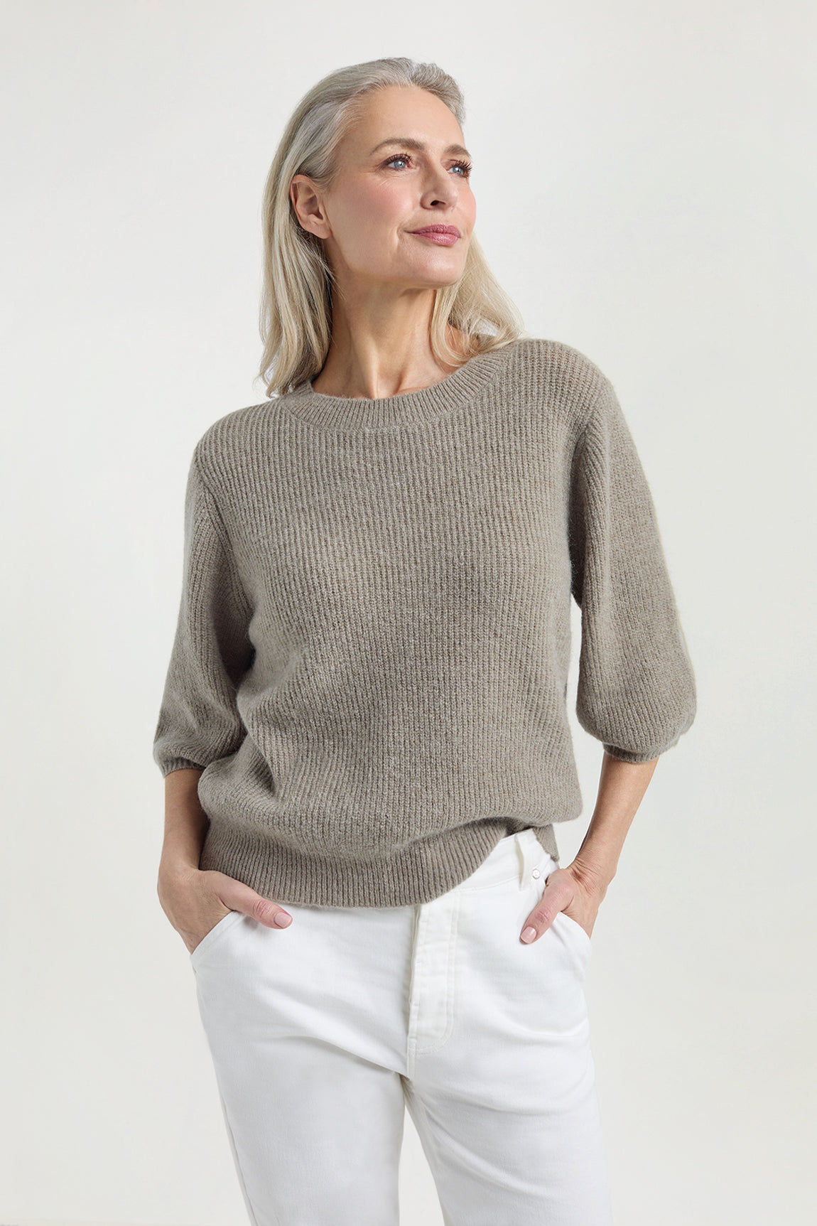 Day sweater | Light Olive