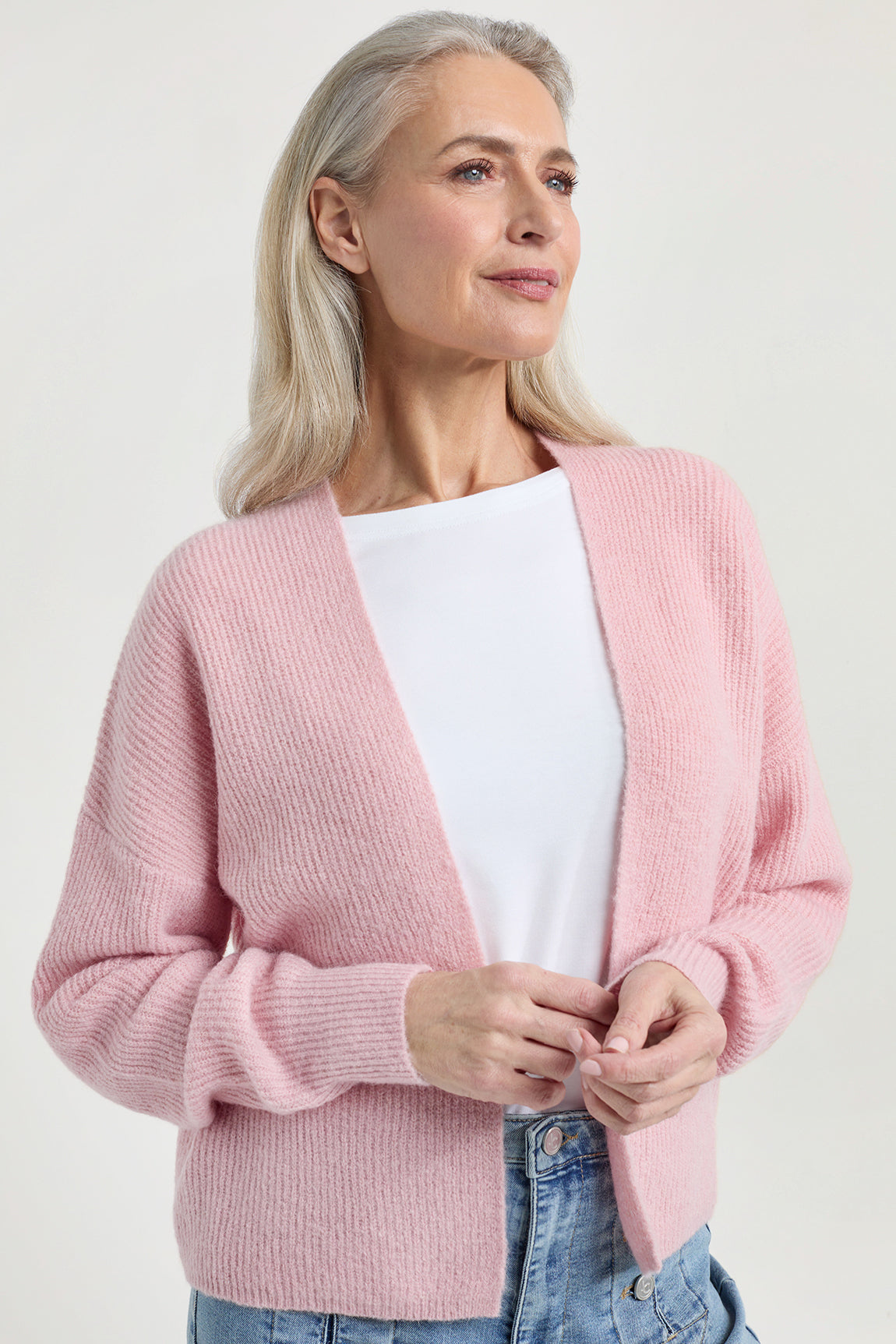 Dietrich cardigan | Mauve