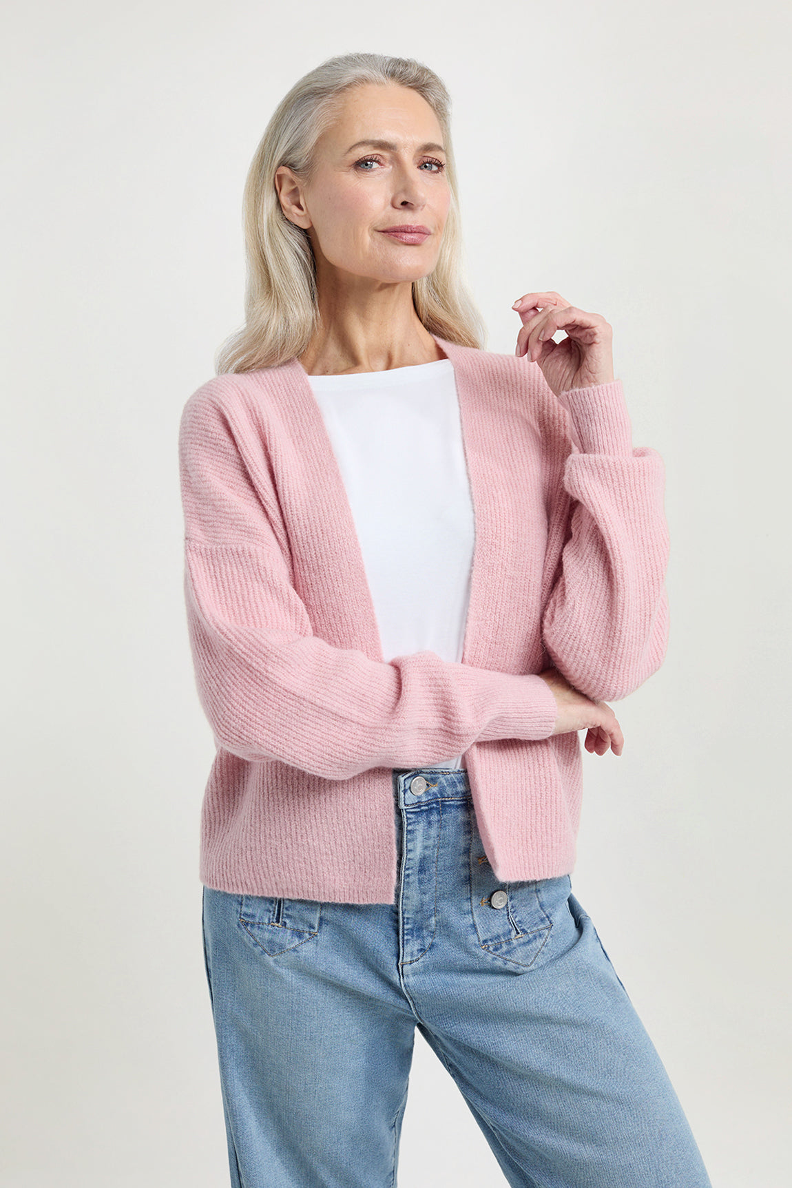 Dietrich cardigan | Mauve