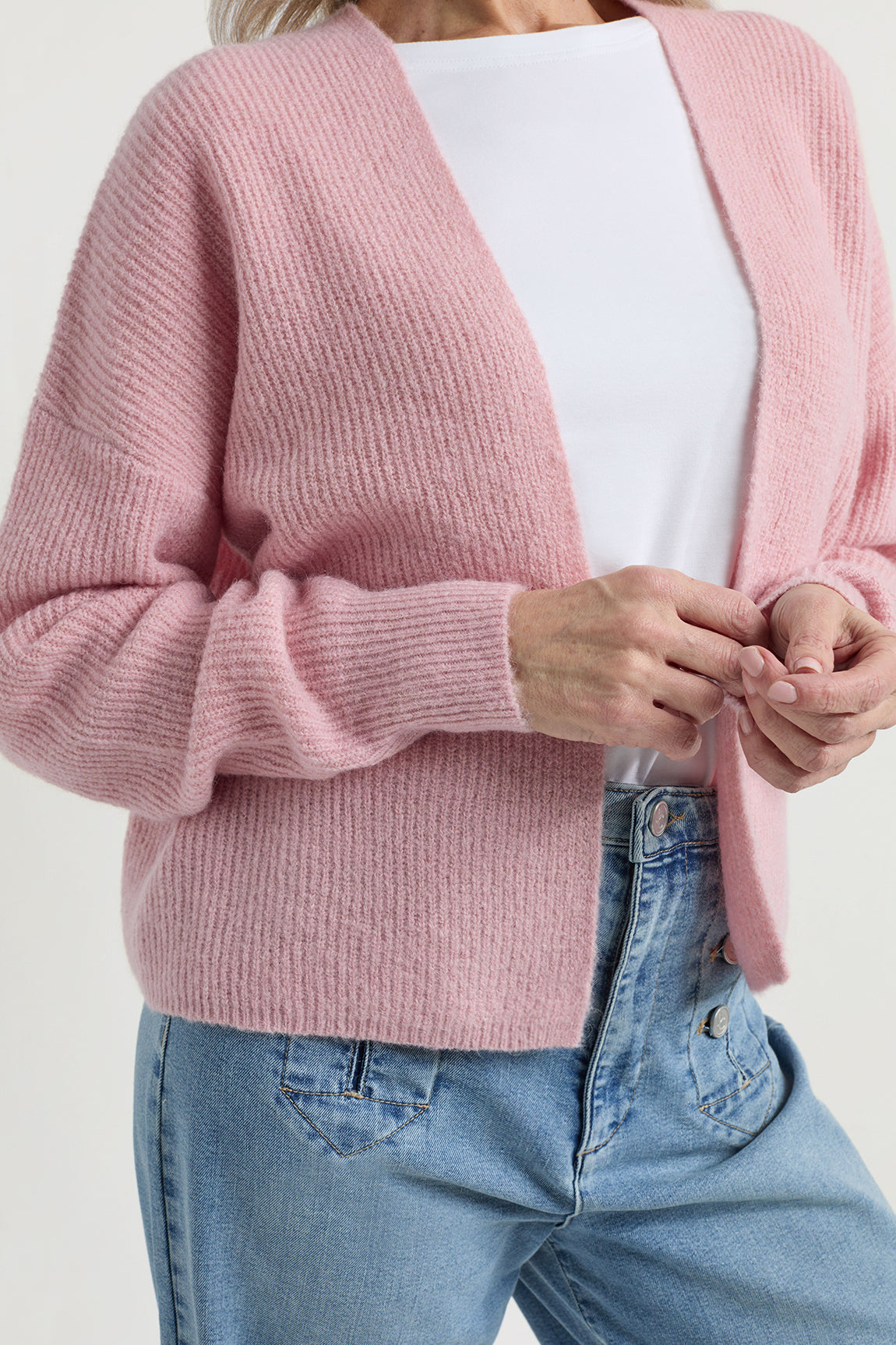 Dietrich cardigan | Mauve