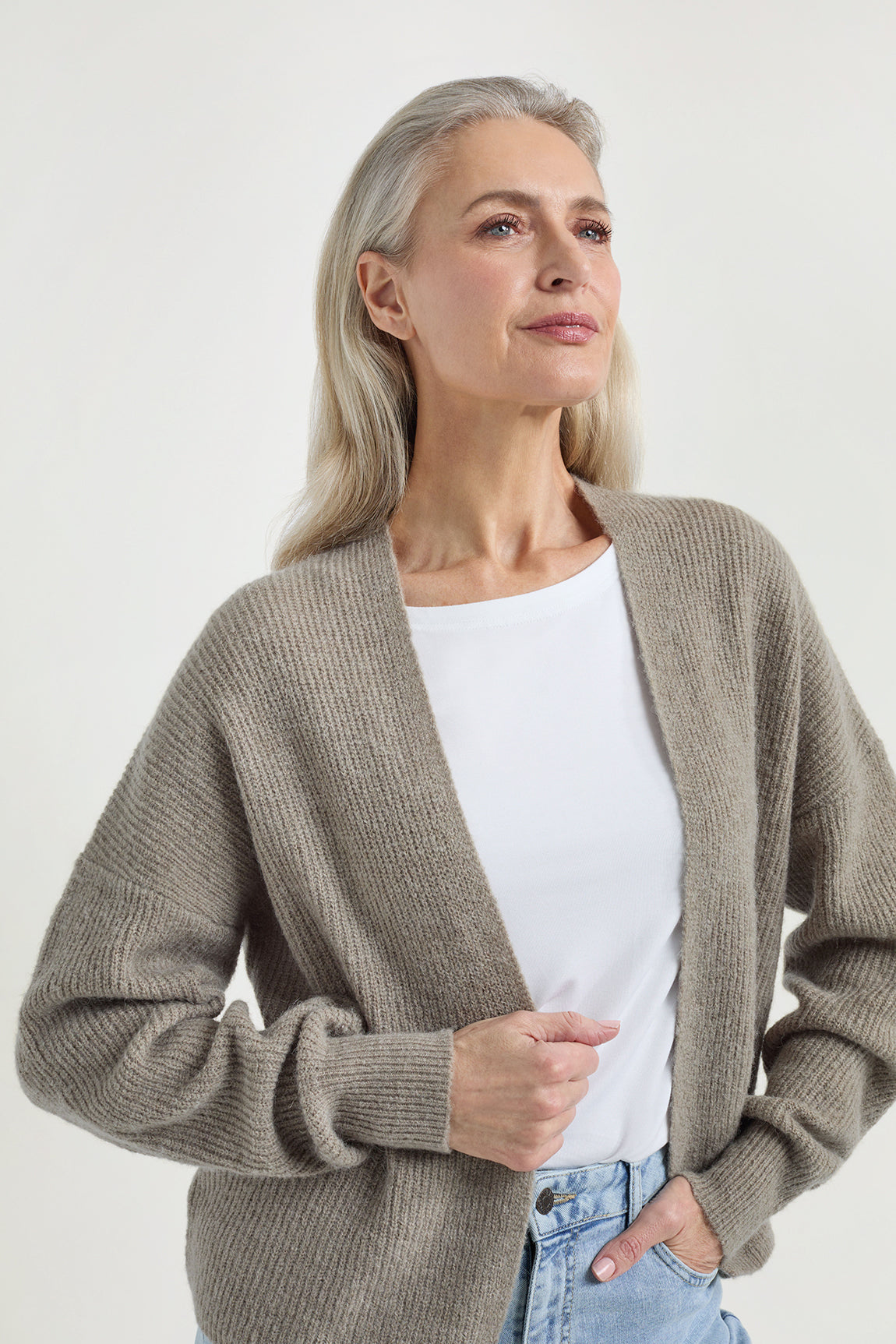 Dietrich cardigan | Light Olive