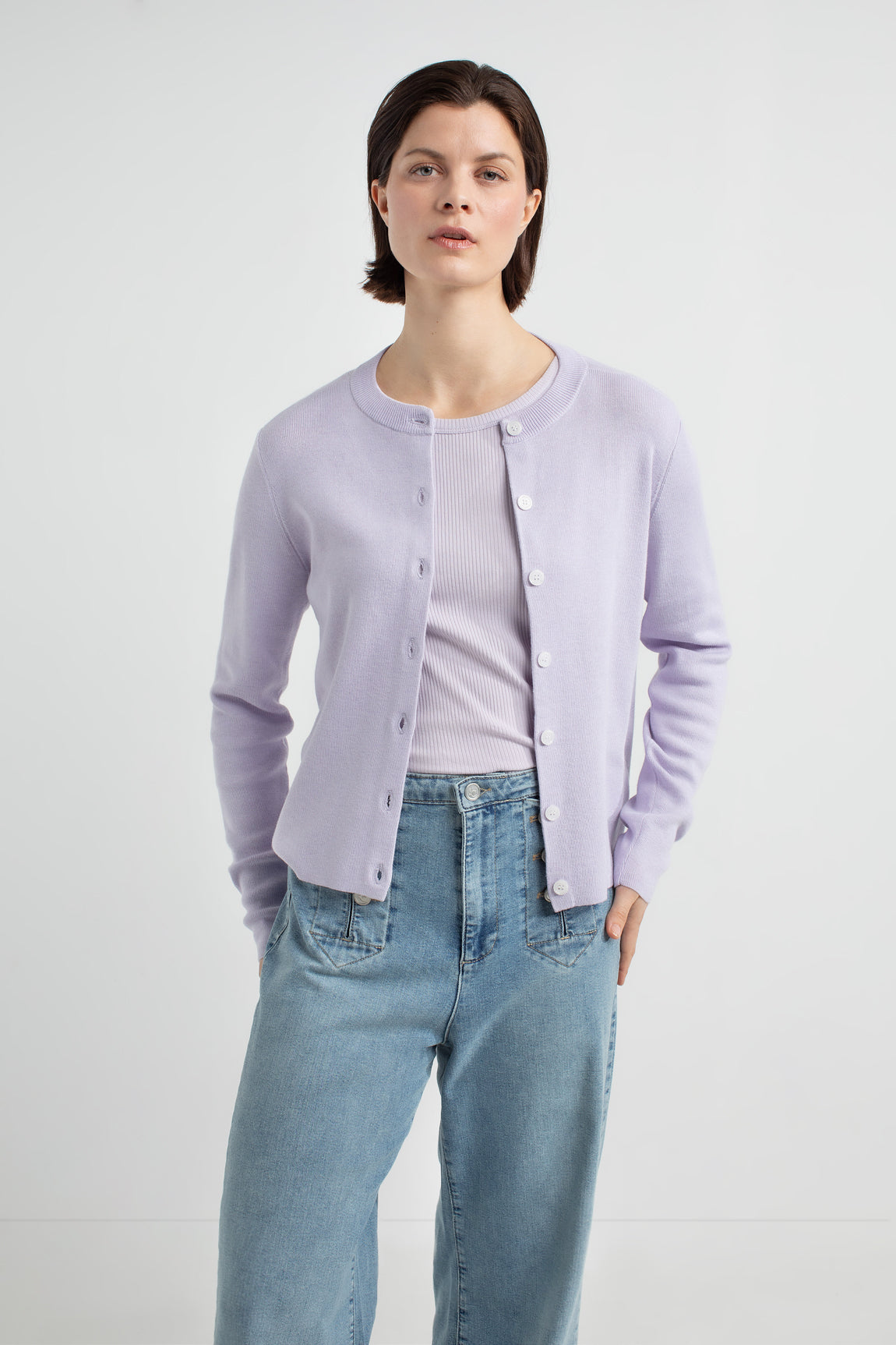 Jace cardigan | Light Lilac