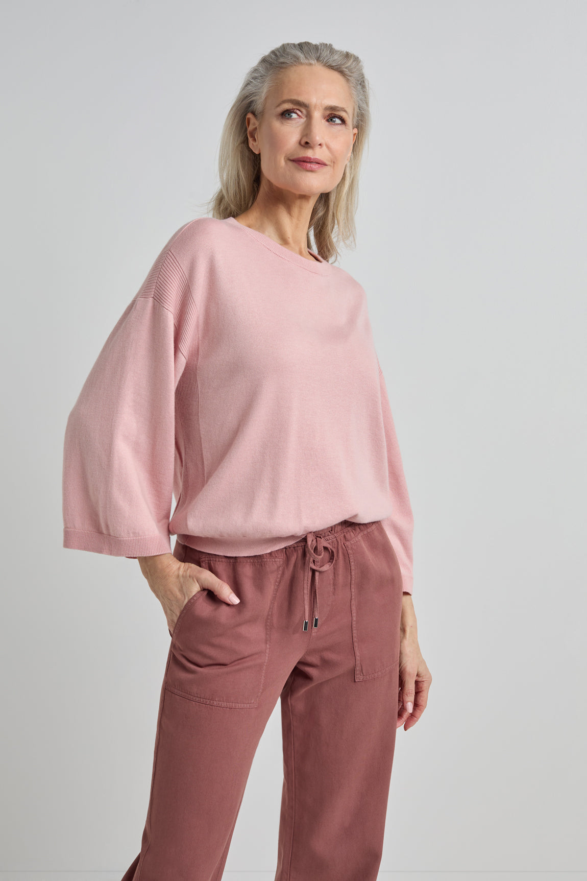 Janou sweater | Mauve