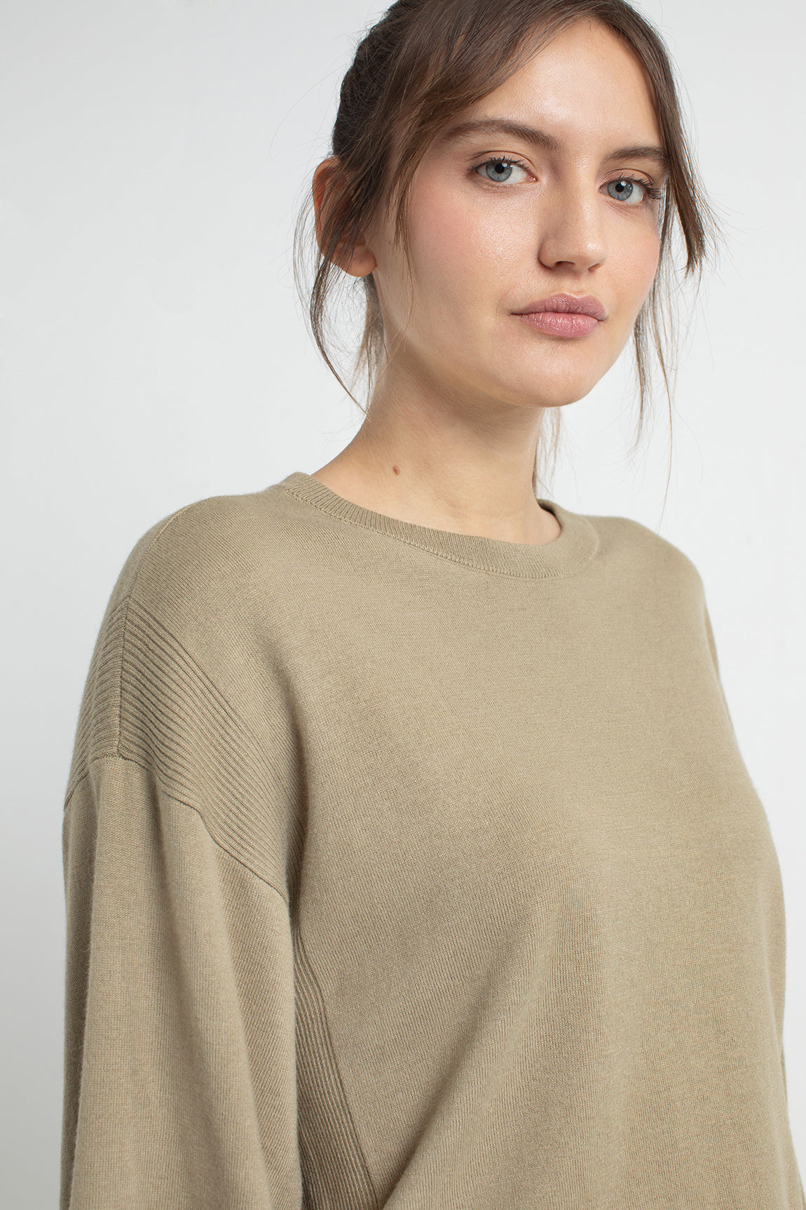 Janou sweater | Light Olive