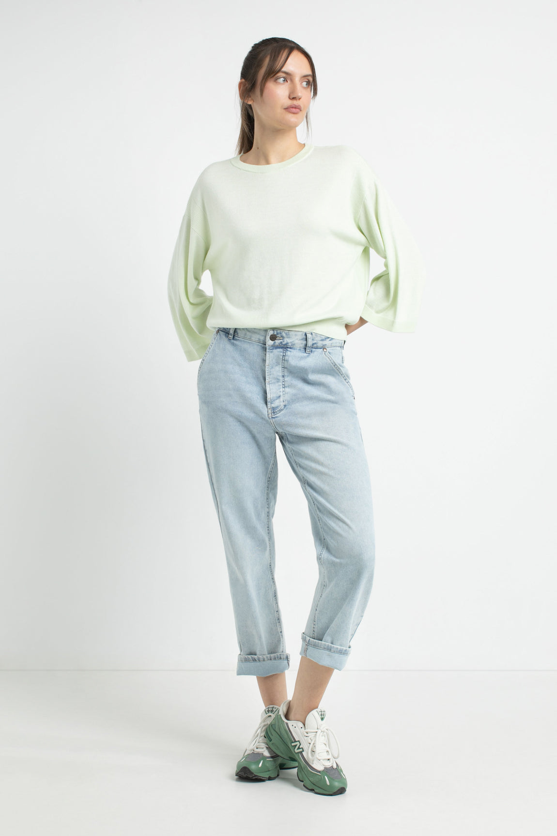 Janou sweater | Key Lime