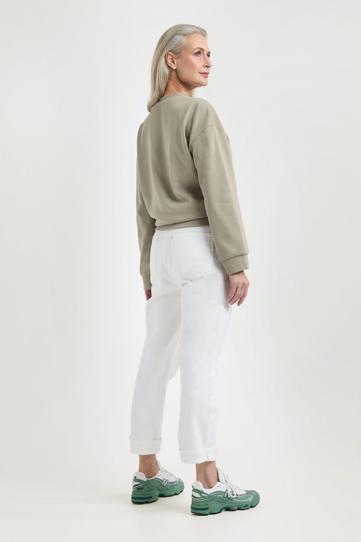 Jannes sweatshirt | Light Olive