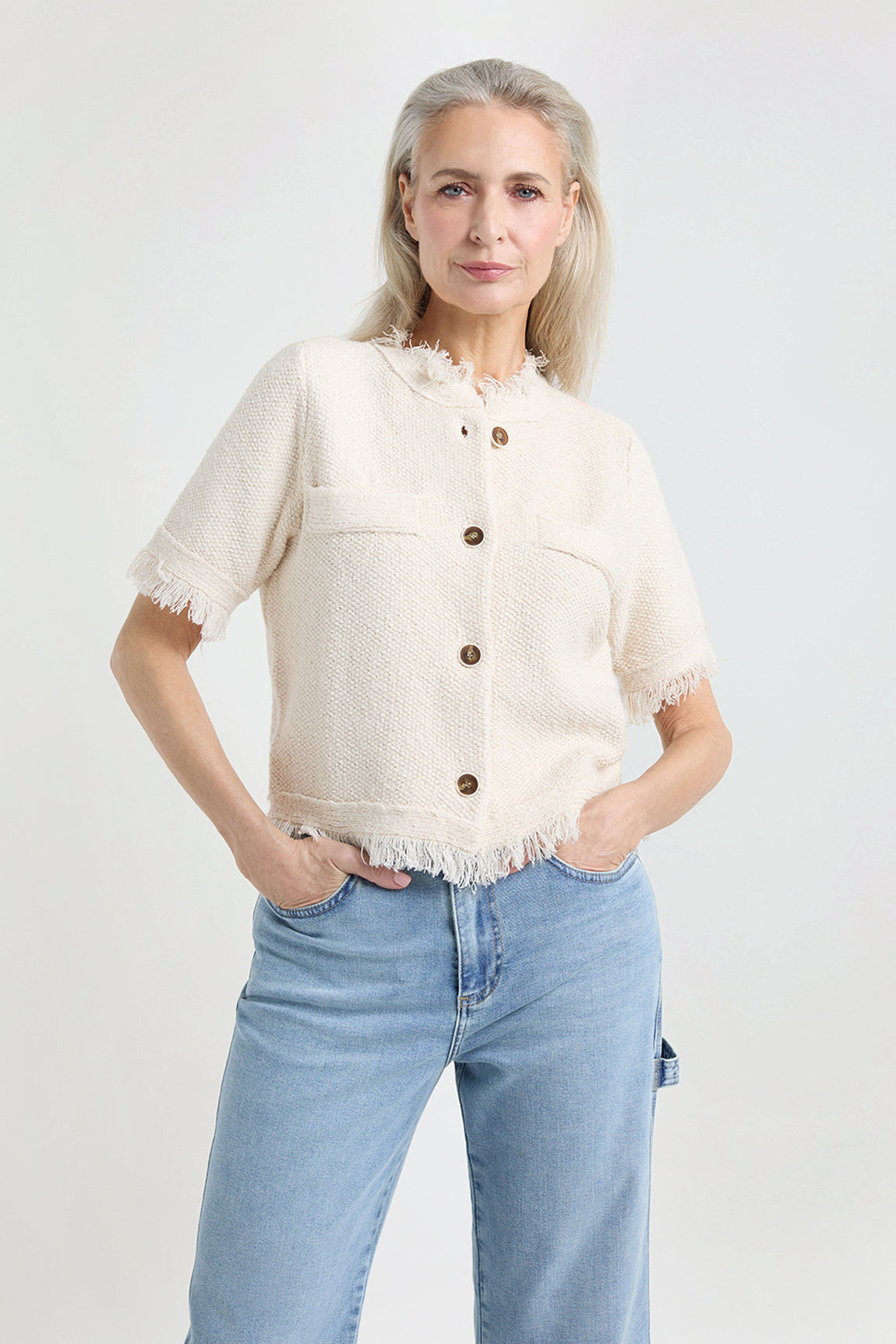 Joosje cardigan | Sand