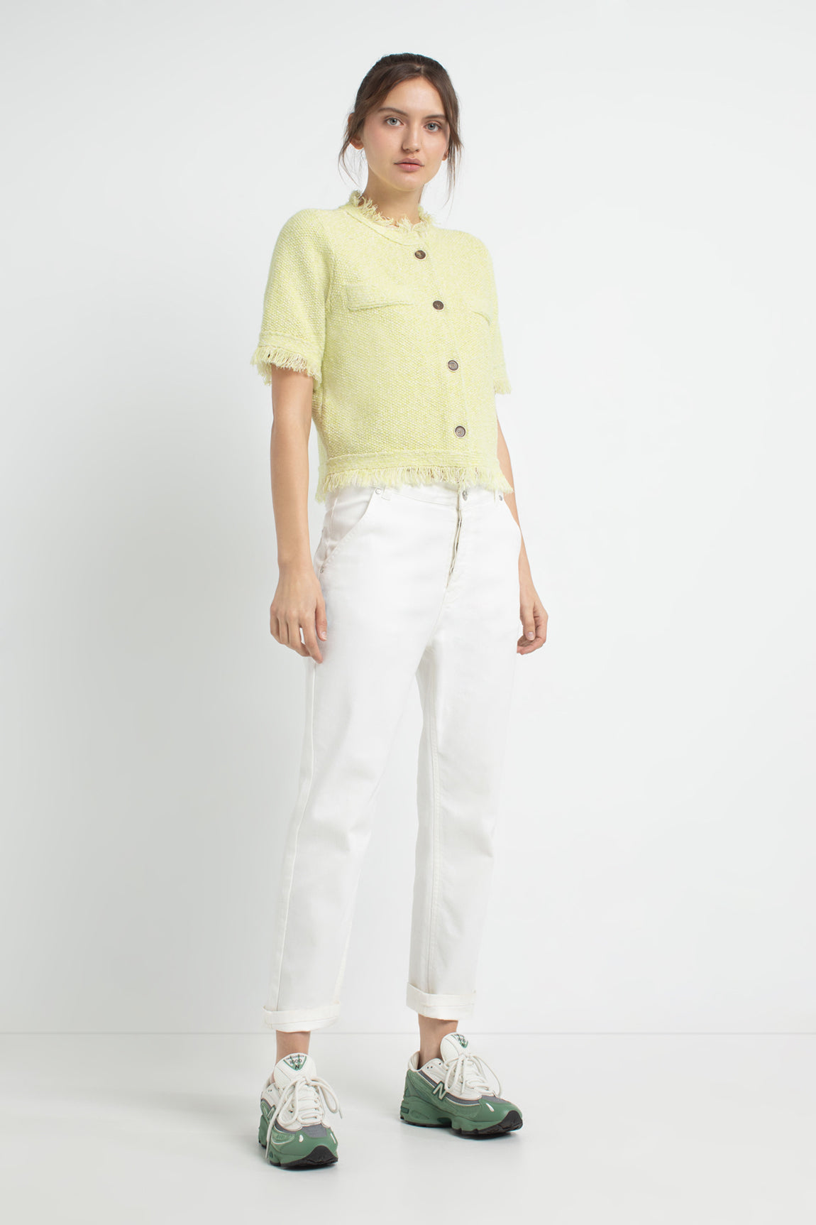 Joosje cardigan | Key Lime