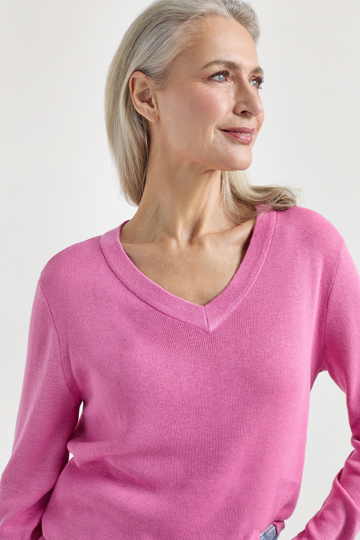 Astrid sweater | Fuchsia