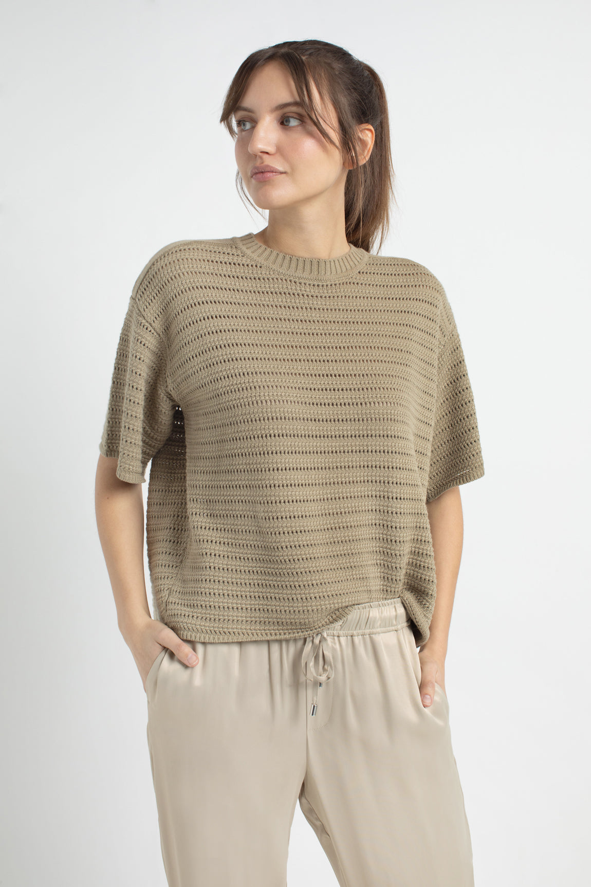 Joyce sweater | Light Olive