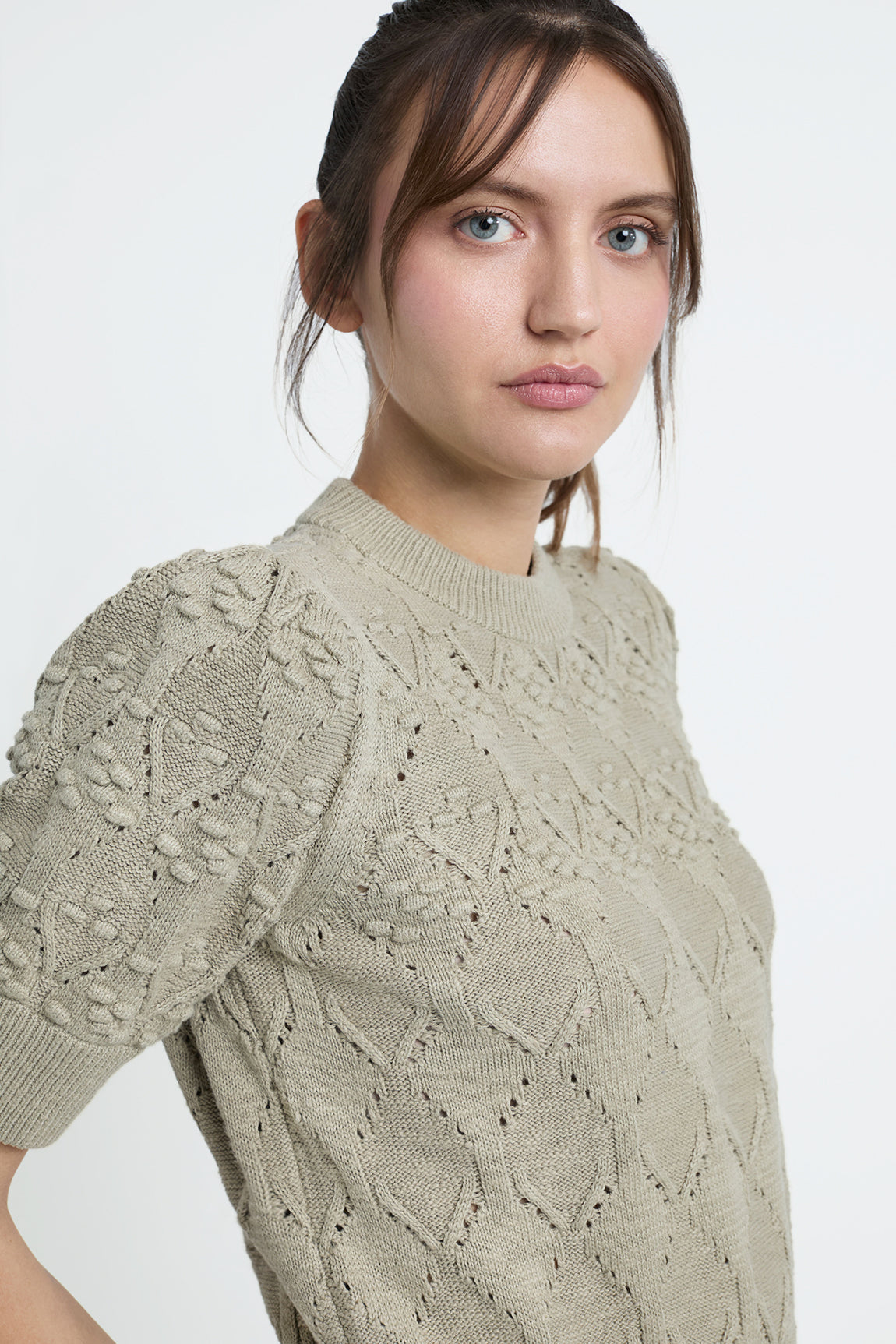 Dieuwertje sweater | Light Olive