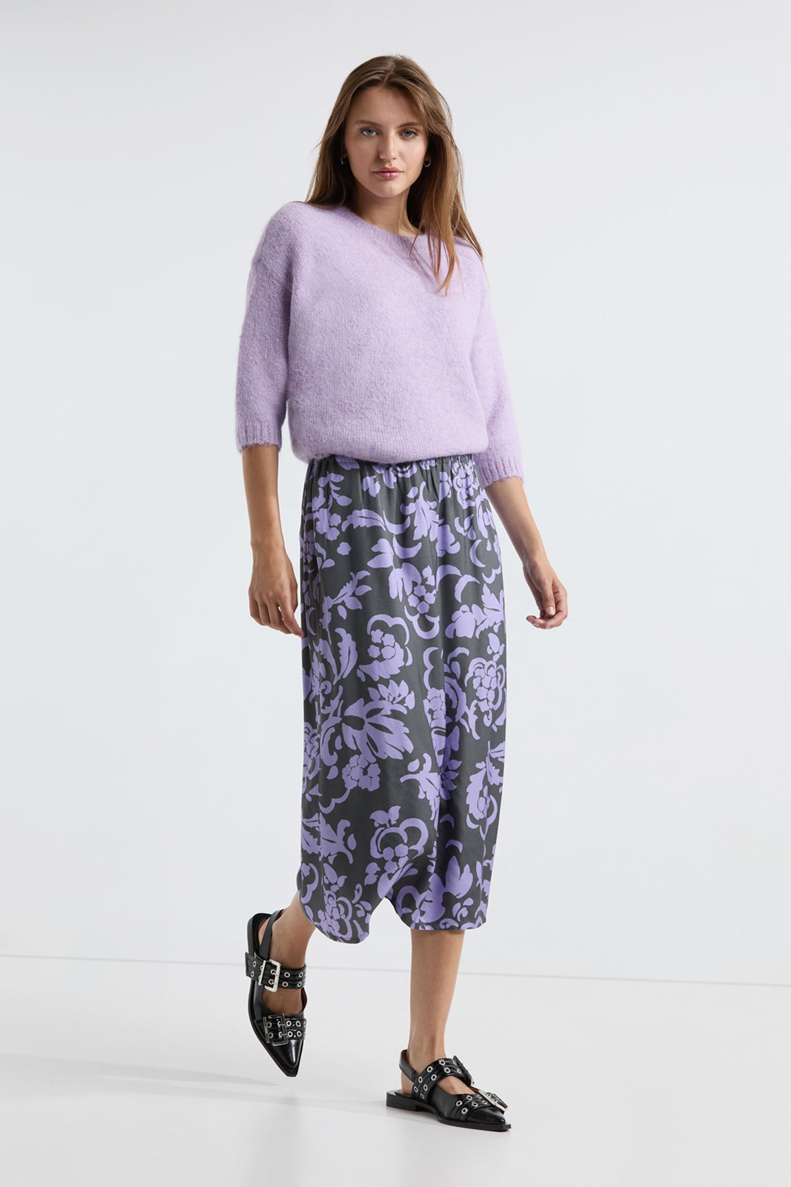 Sia skirt | Lilac print