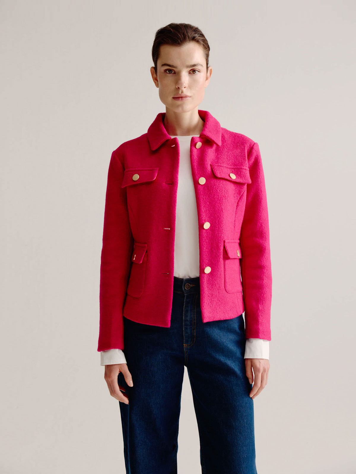 Lindsay jacket | Fuchsia