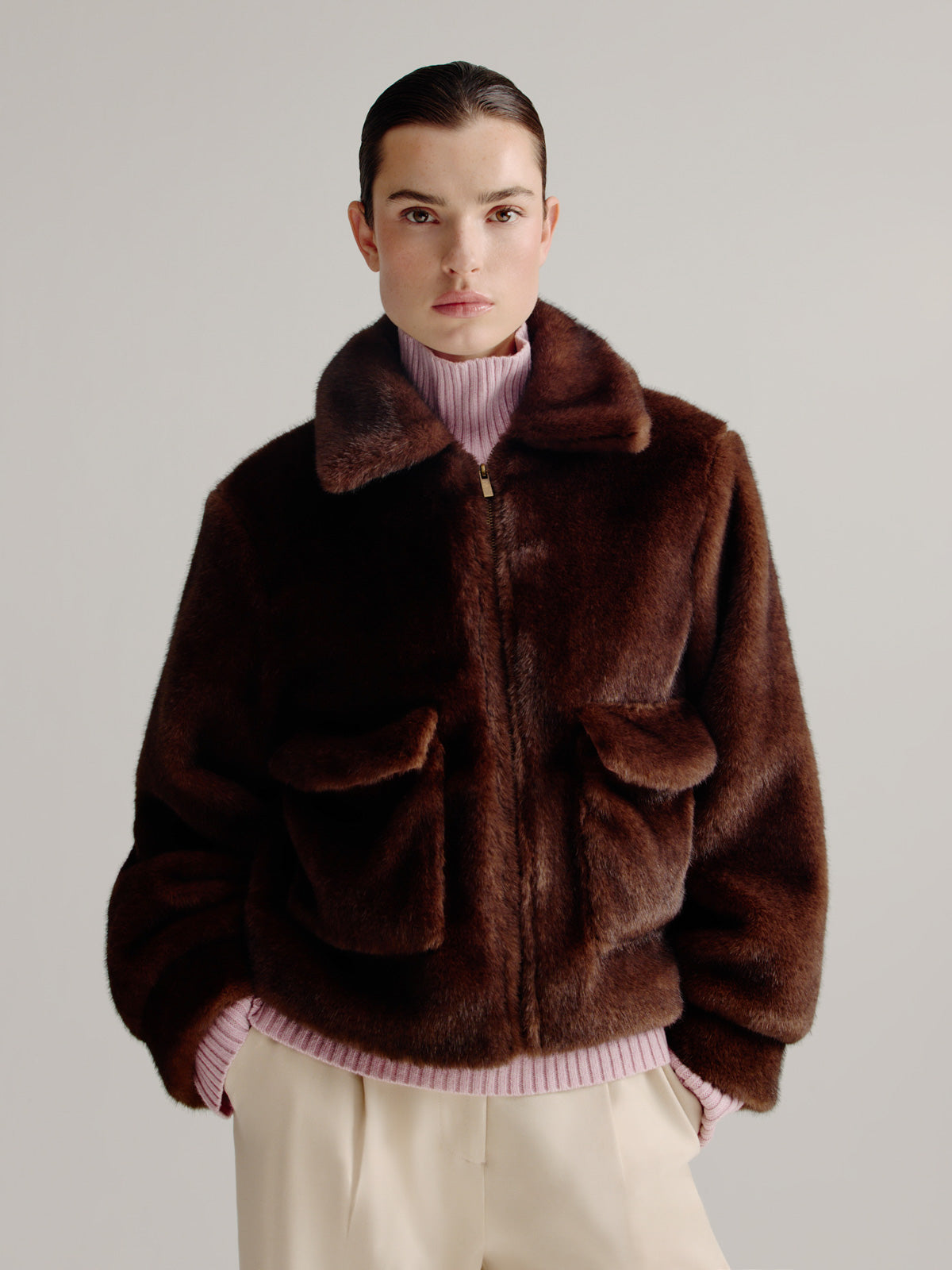 Laurien jacket | Brown