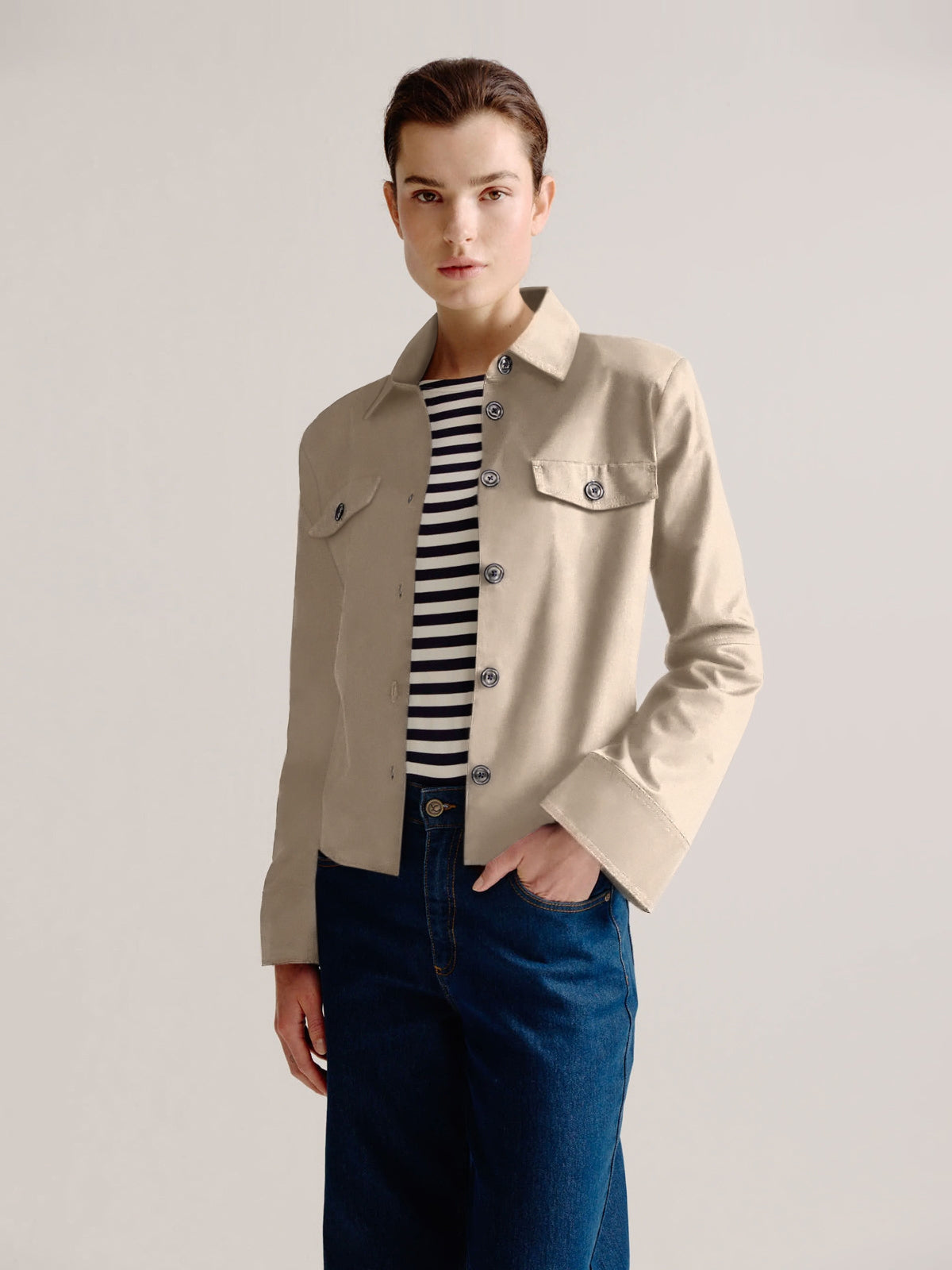 Lobke jacket | Light Khaki