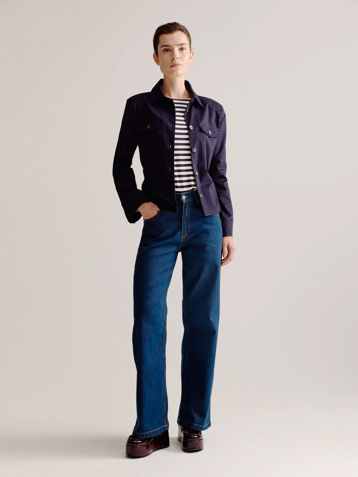 Lobke jacket | Navy