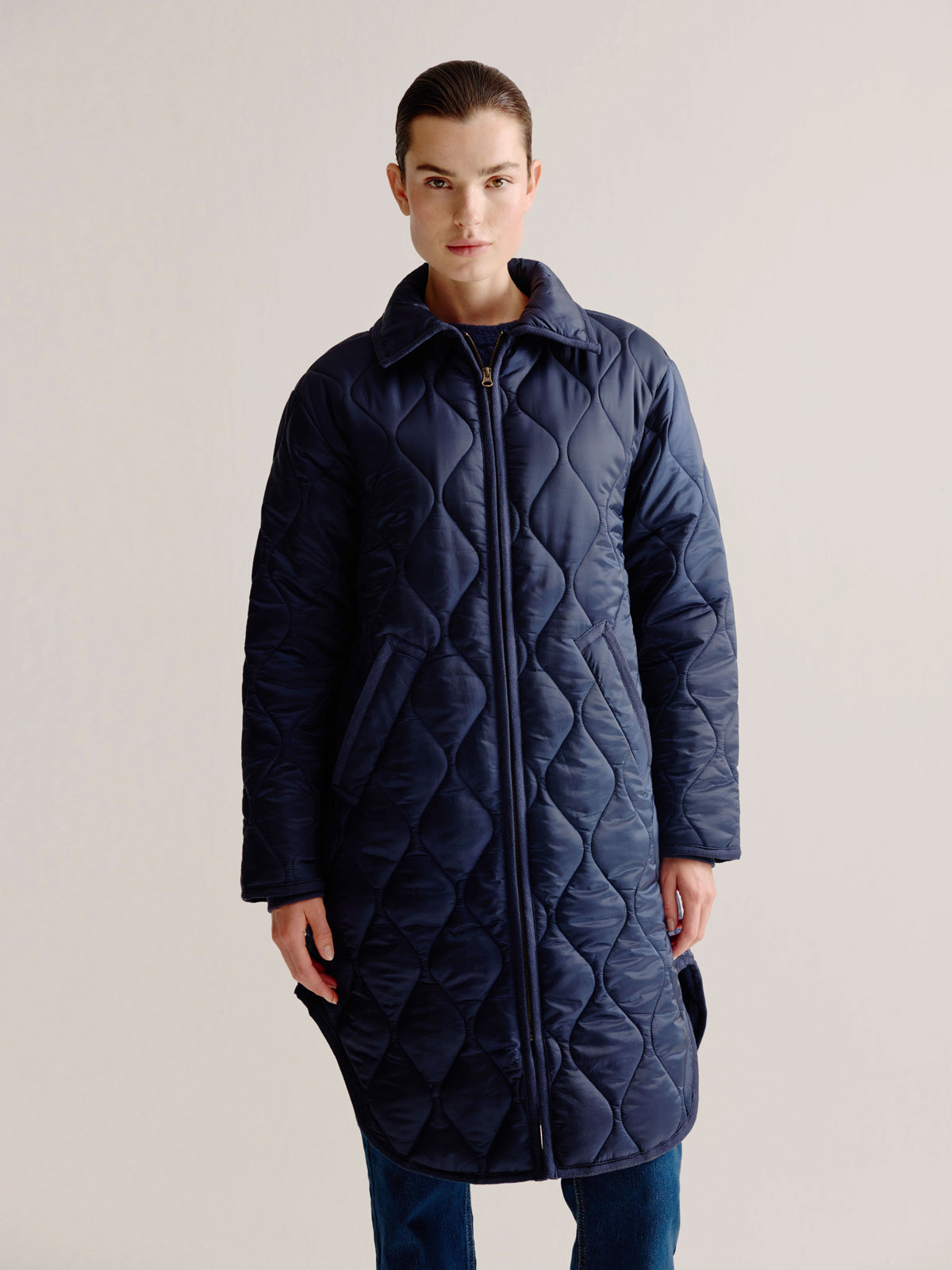 Lawrence coat | Navy