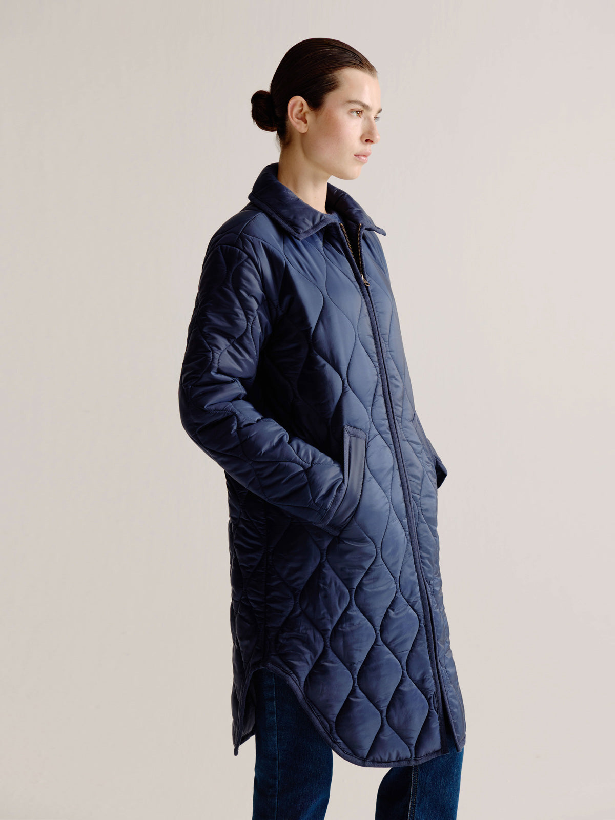 Lawrence coat | Navy