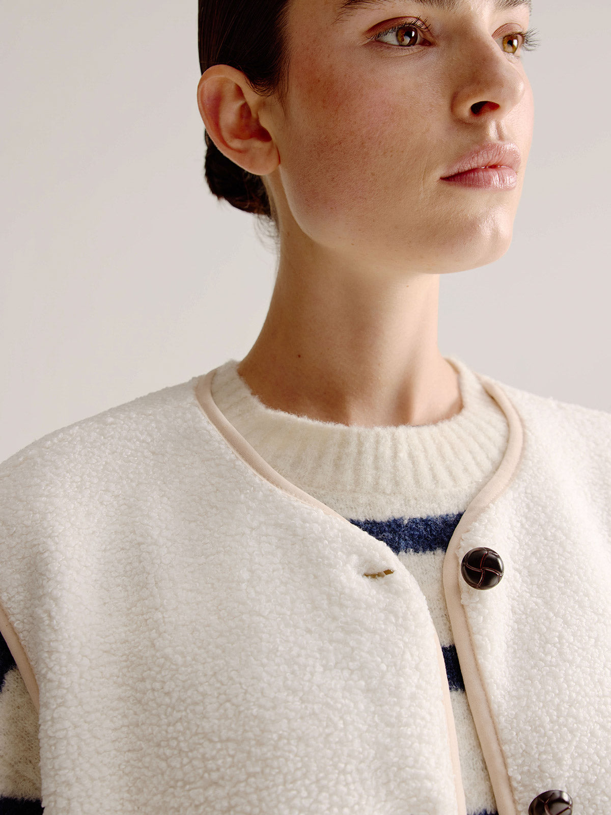 Luciana gilet | Sand