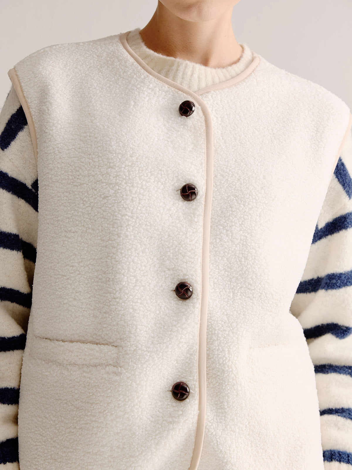 Luciana gilet | Sand