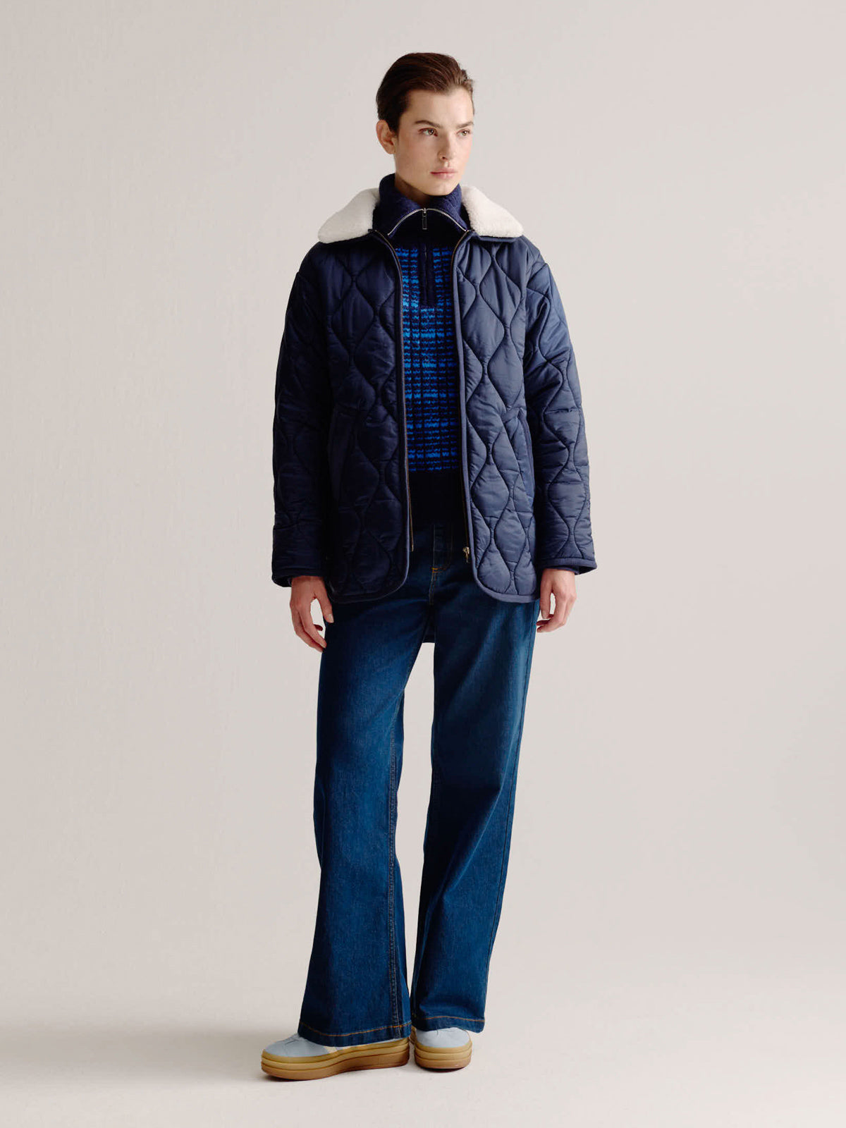 Lindo Coat | Navy
