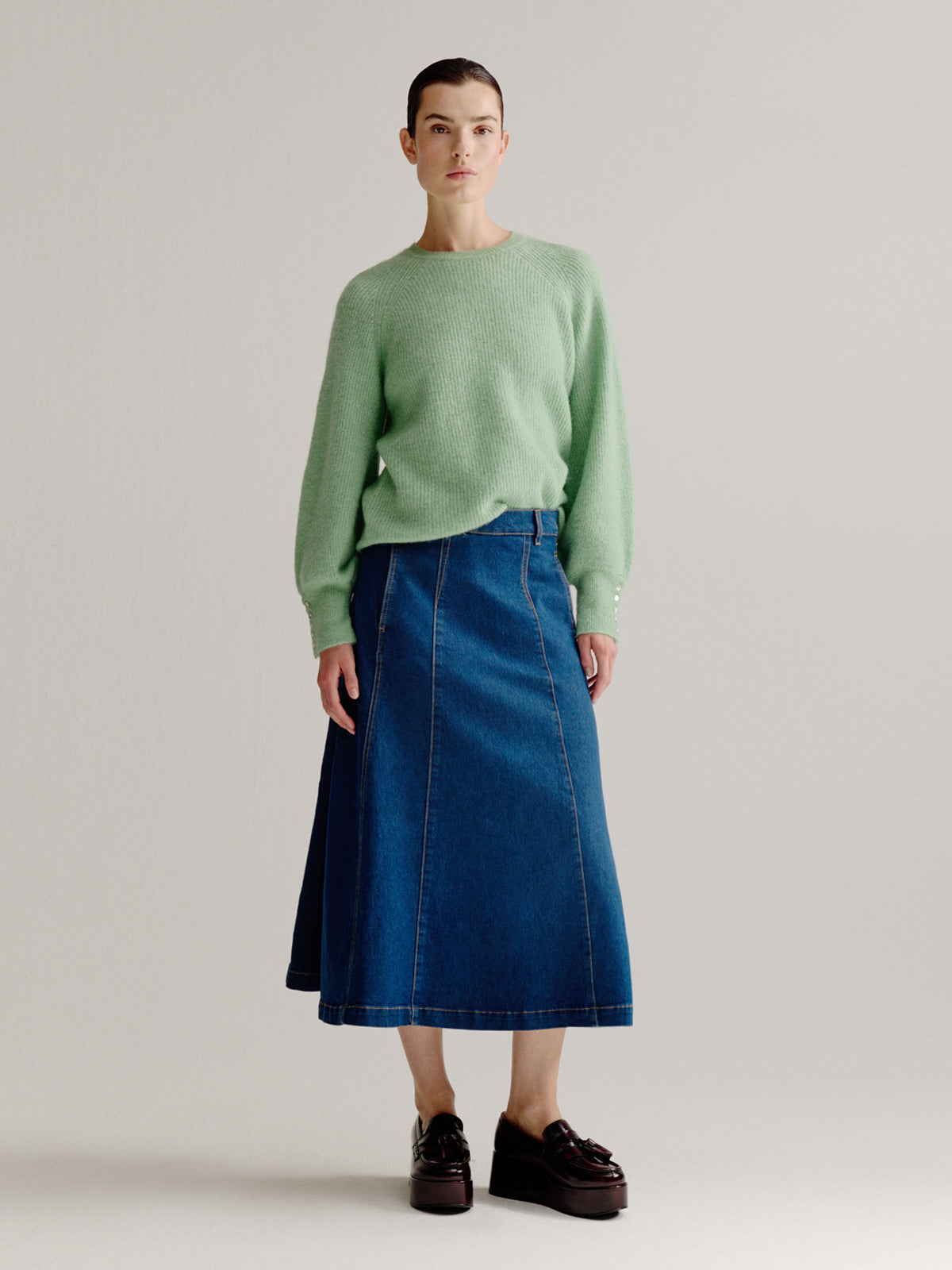 Lone skirt | Mid Blue jeans