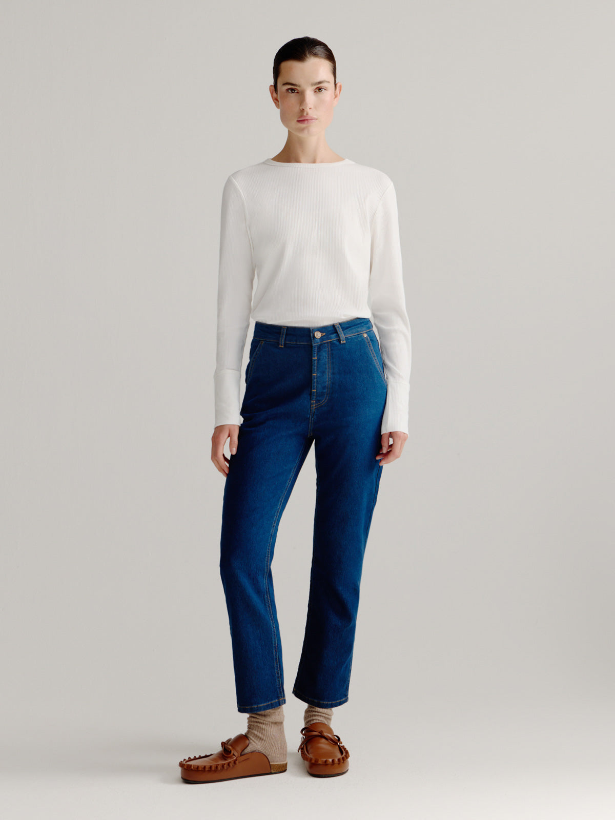 Andrew chino | Mid Blue jeans