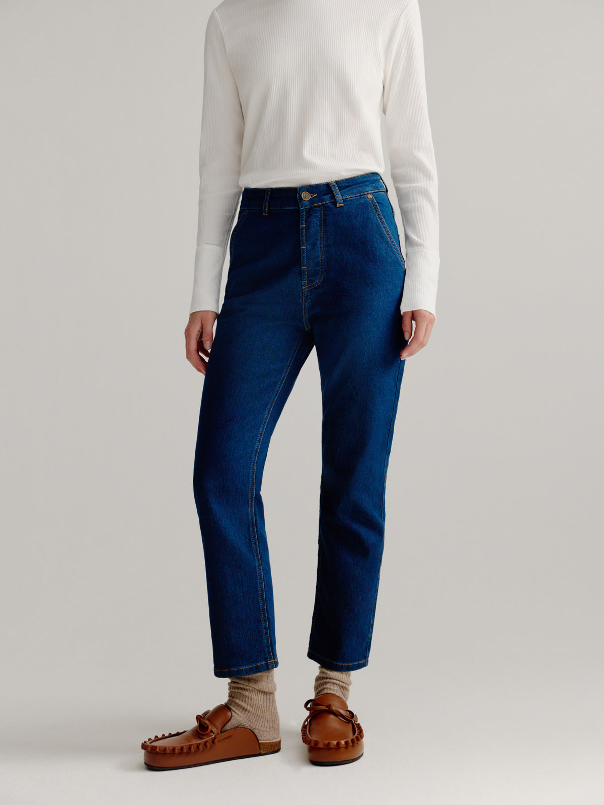 Andrew chino | Mid Blue jeans