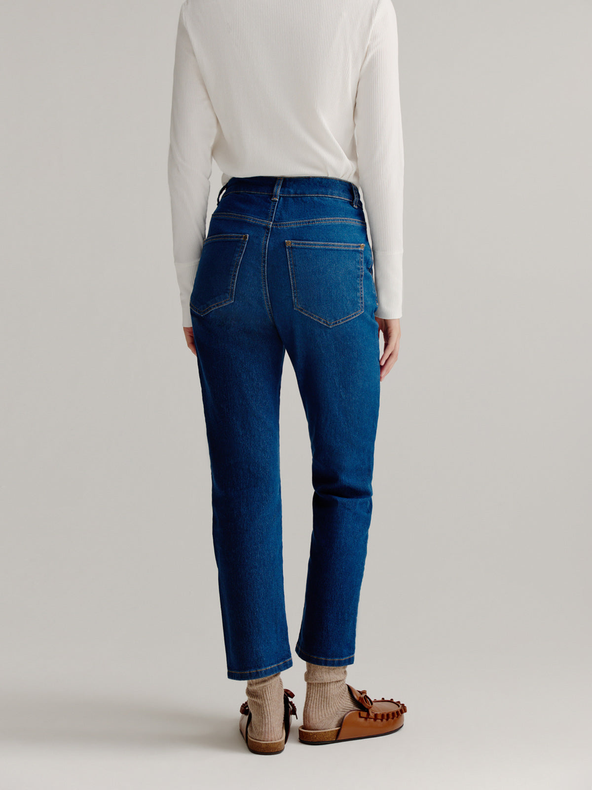 Andrew chino | Mid Blue jeans