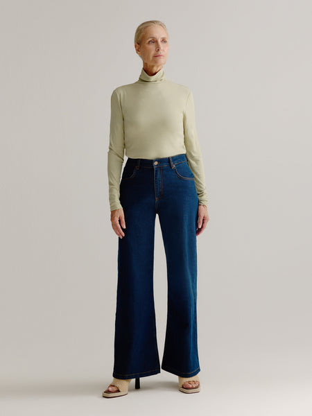 き*み様 Pablo vinci Hemp denim wide slacks Pablo vinci パブロ Hemp denim wide slacks