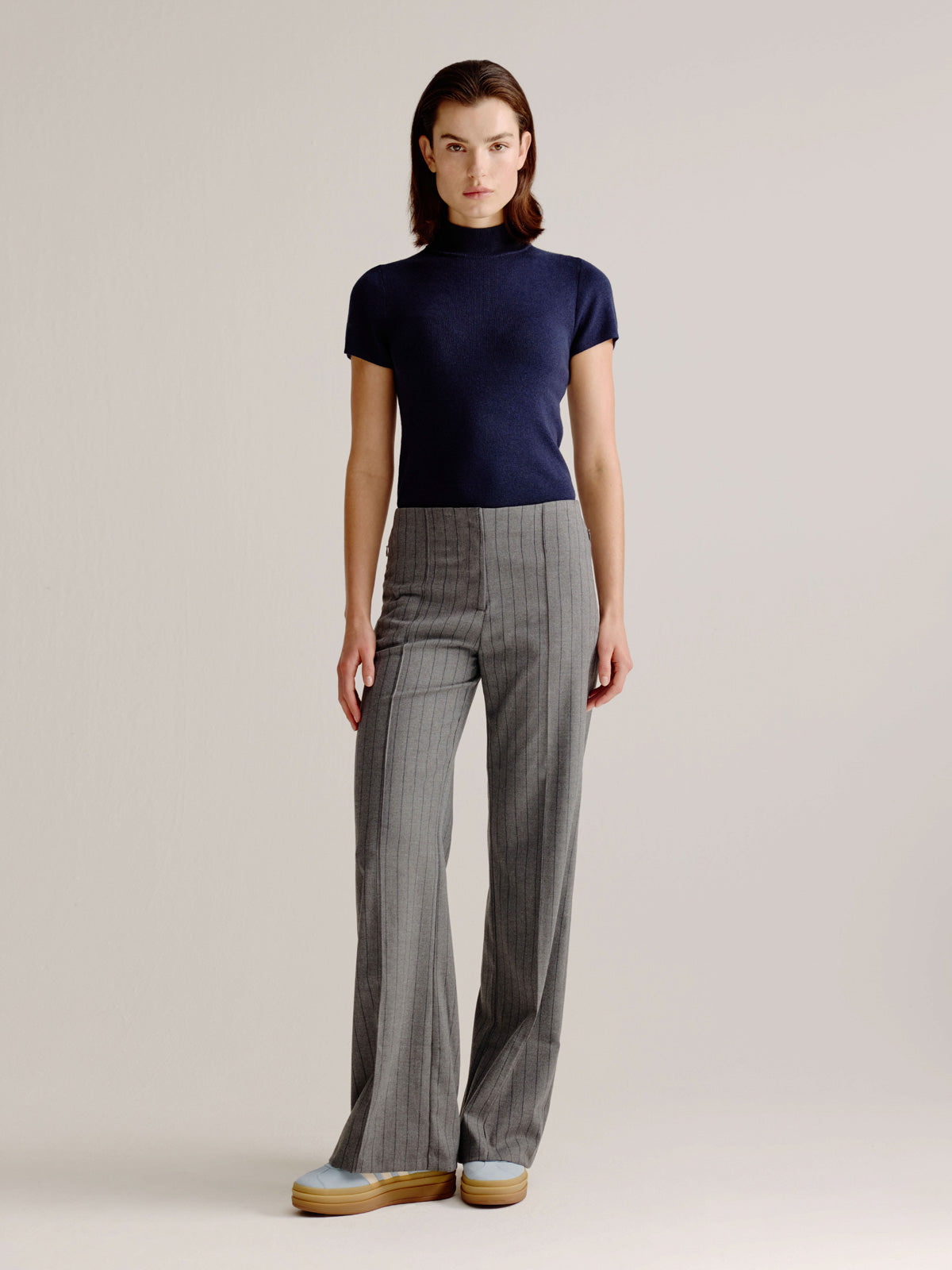 Axel pants | Light Grey stripe
