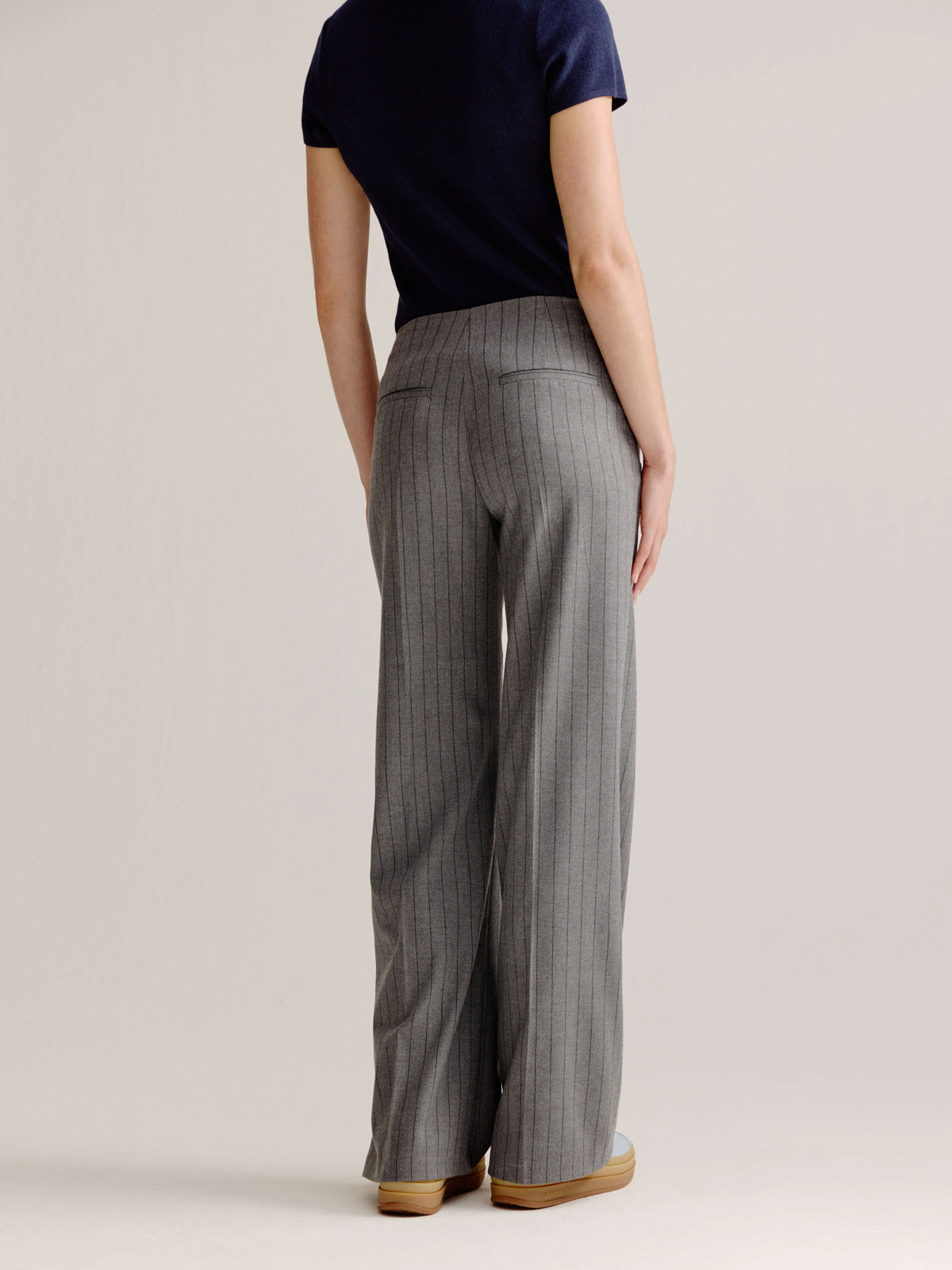 Axel pants | Light Grey stripe