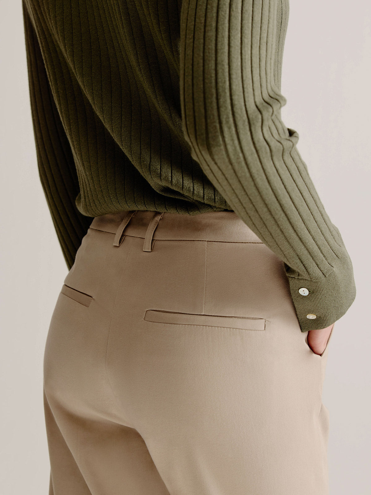 Luisa pants | Light Khaki