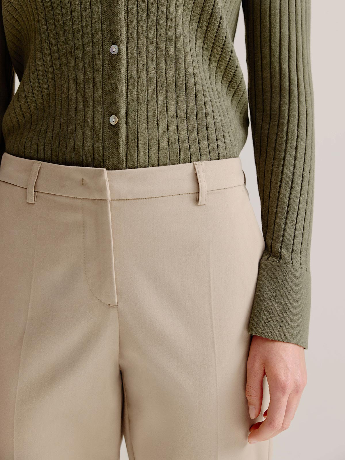 Luisa pants | Light Khaki
