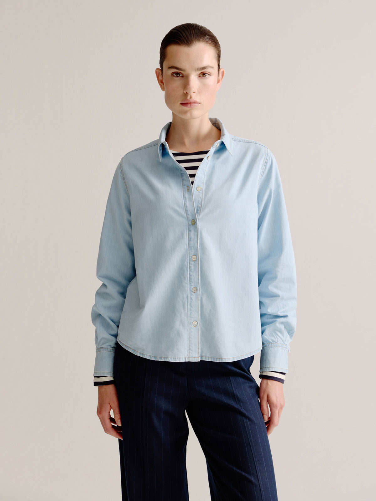 Lina blouse | Light Jeans