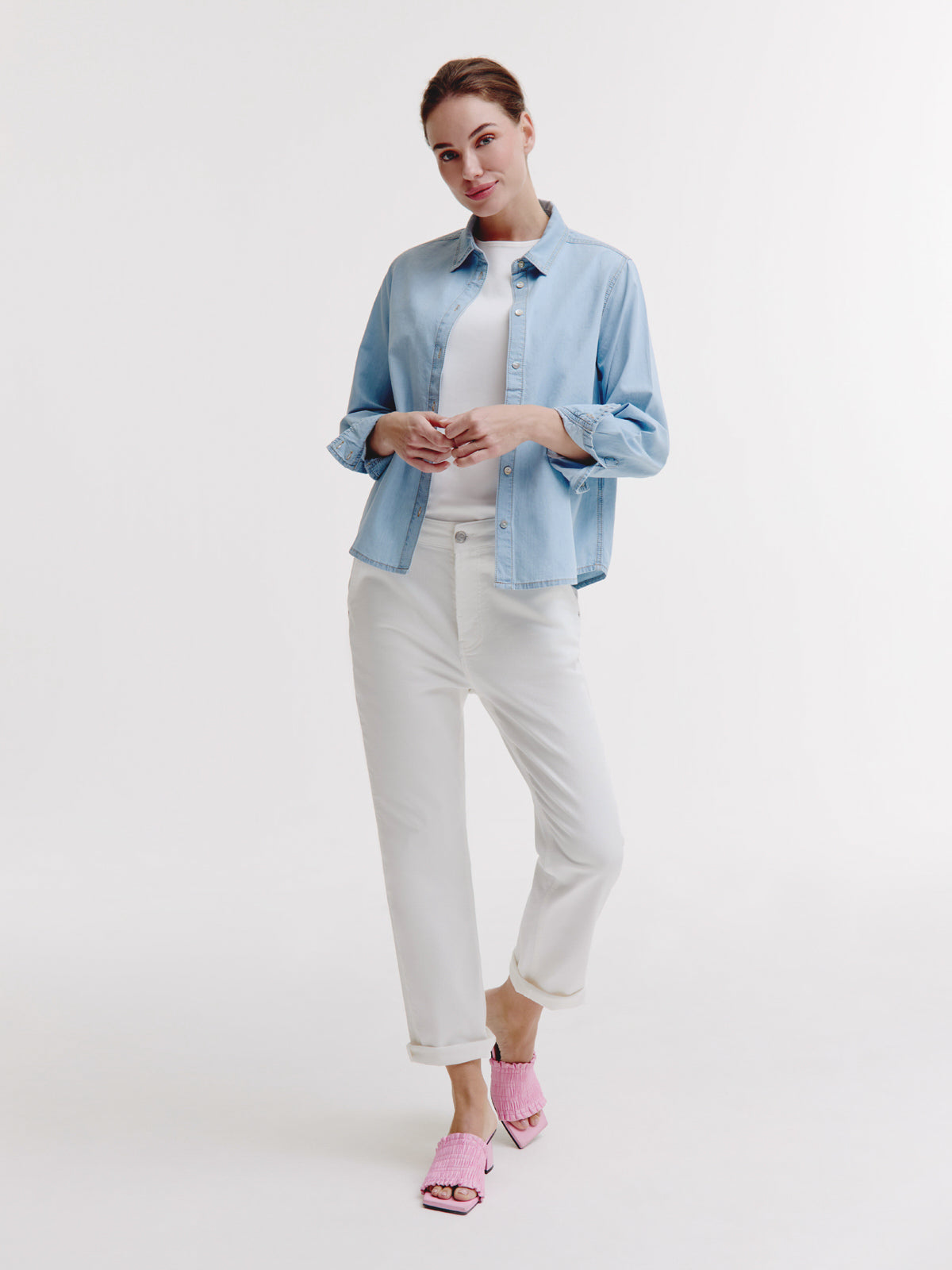 Lina blouse | Light Jeans