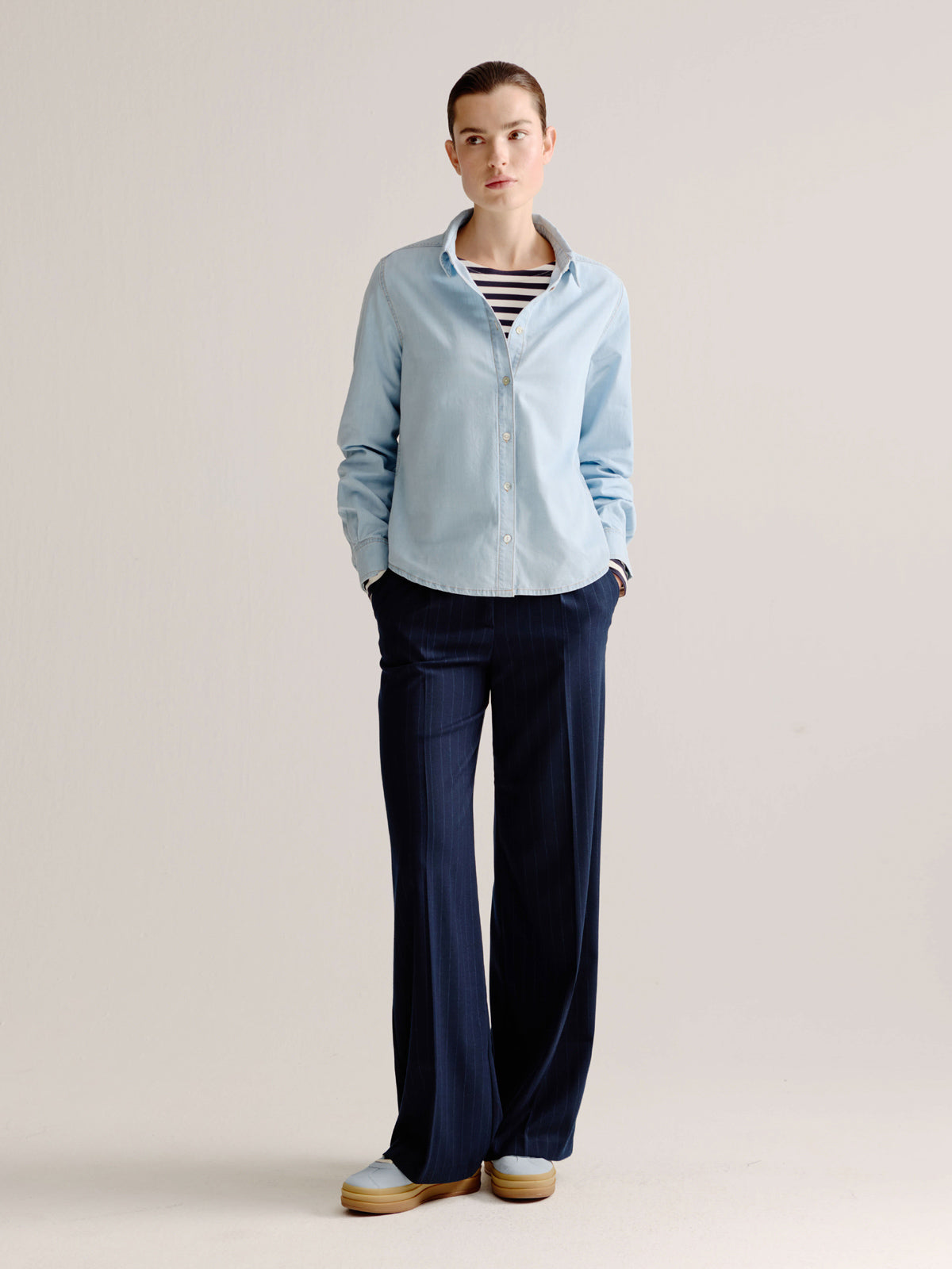 Lina blouse | Light Jeans